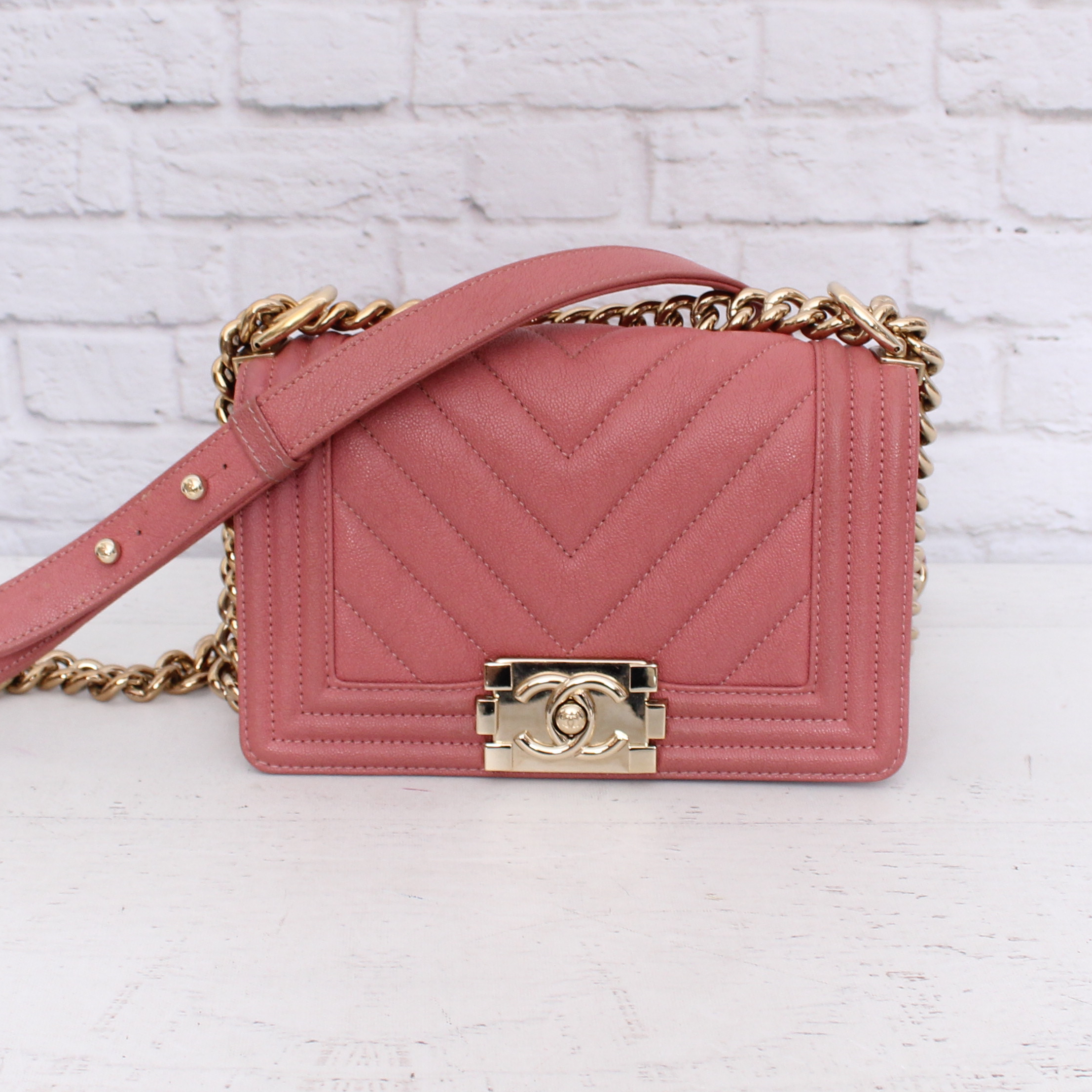 Chanel V-Stitch Boy