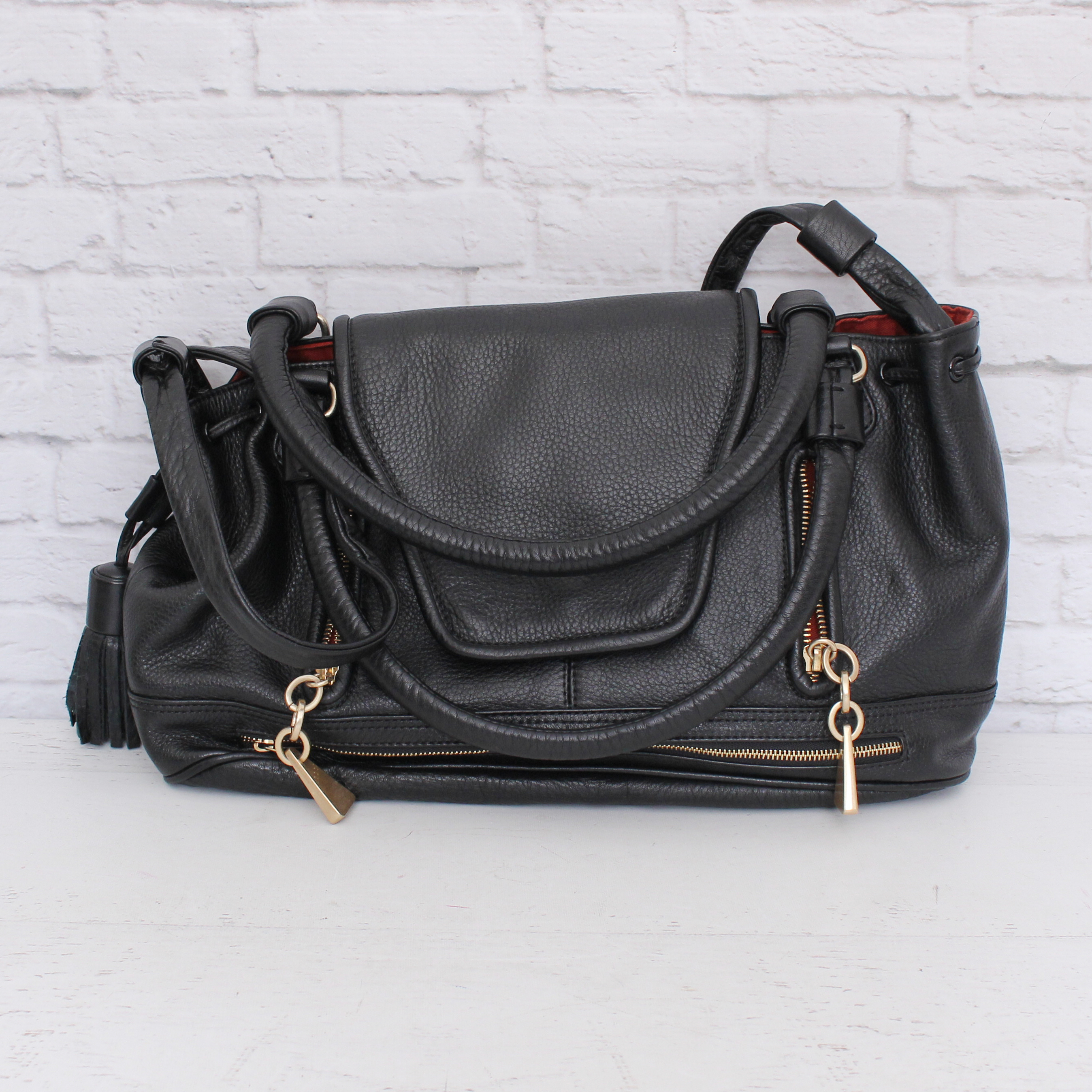 Chloe Double Zip Shoulder