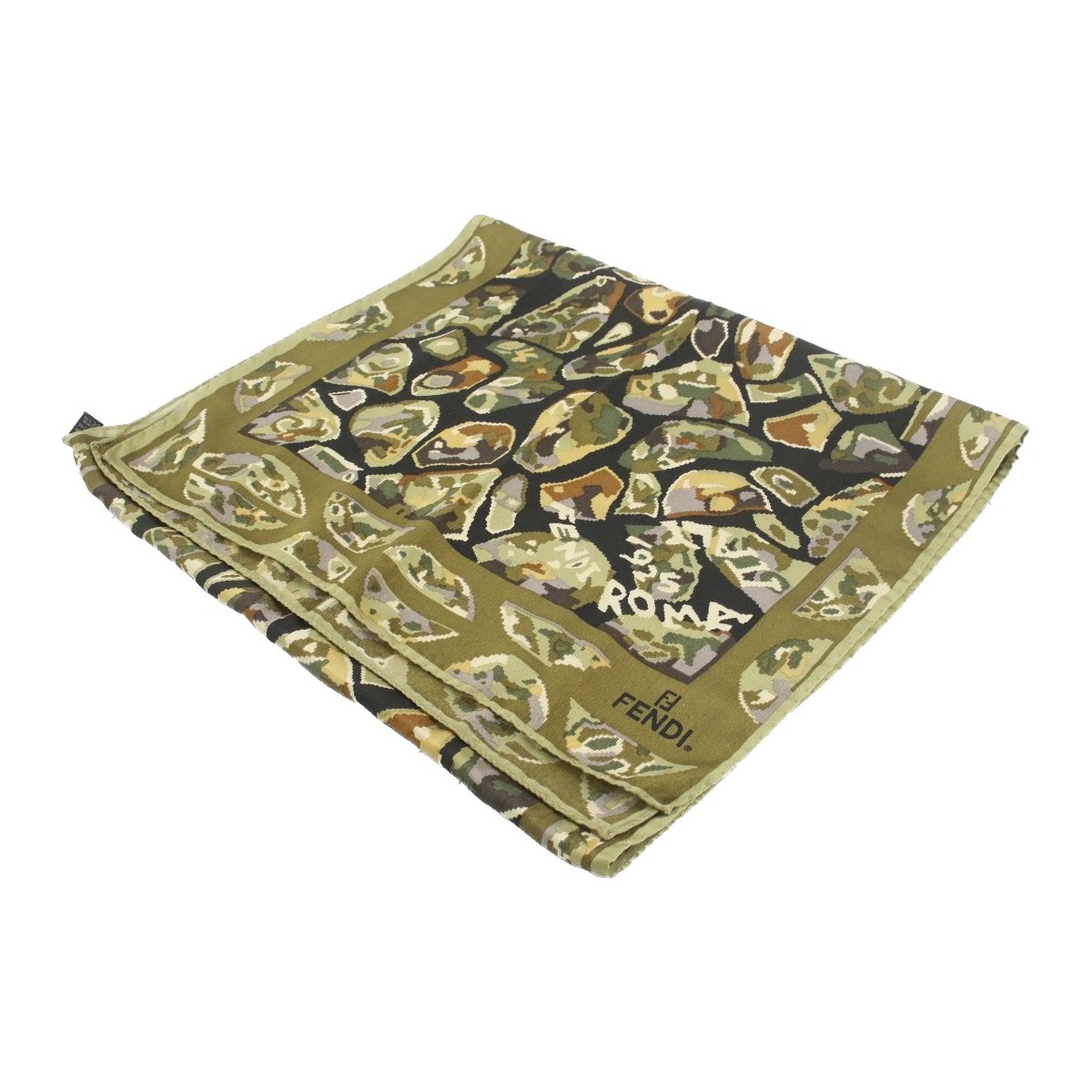 Fendi Printed Silk