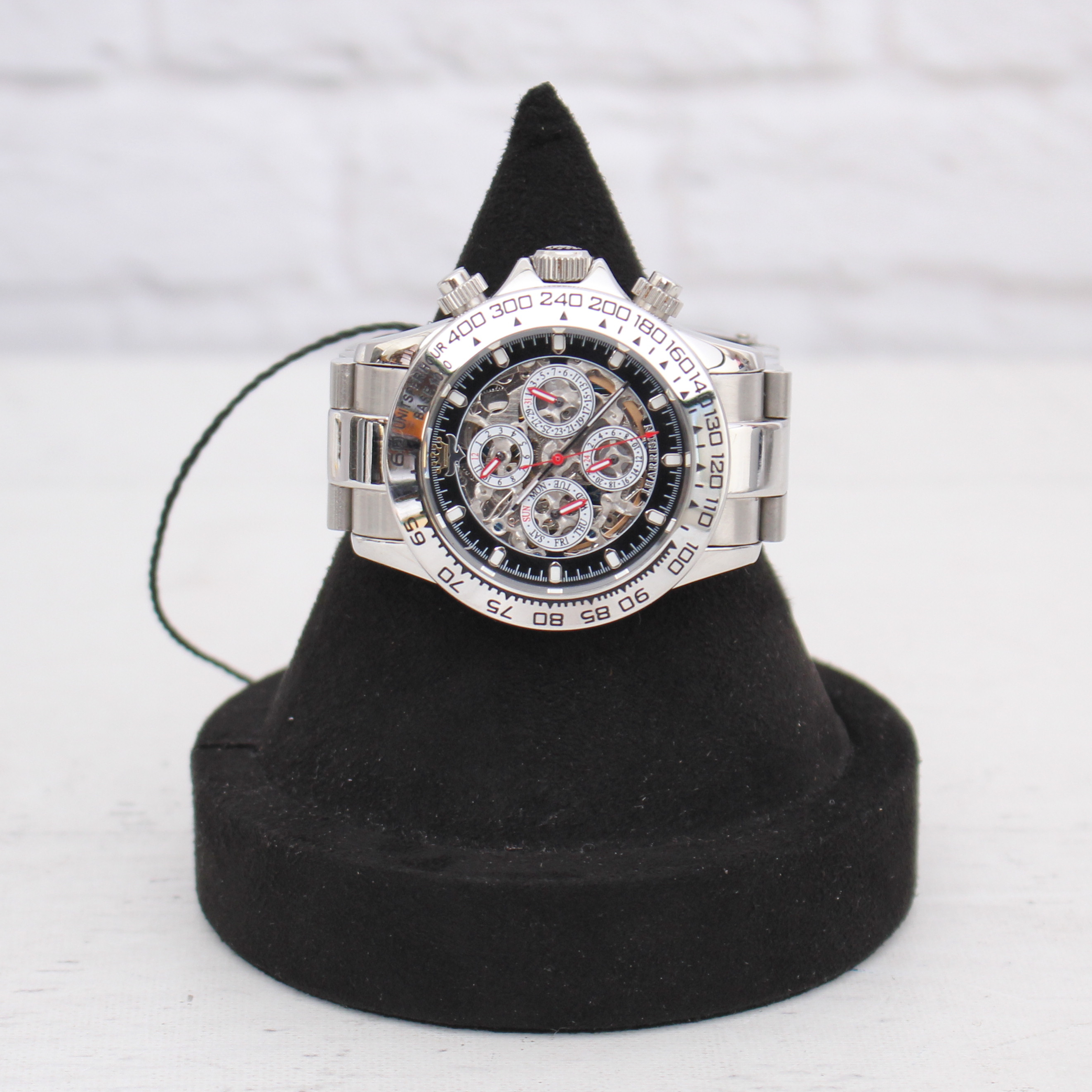 JHarrison Black Dial