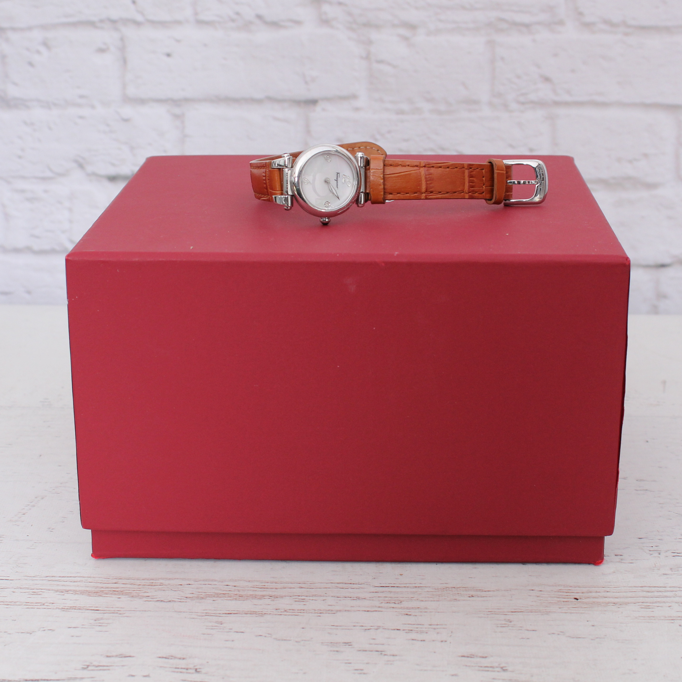 Ferragamo Mother-of-Pearl Dial