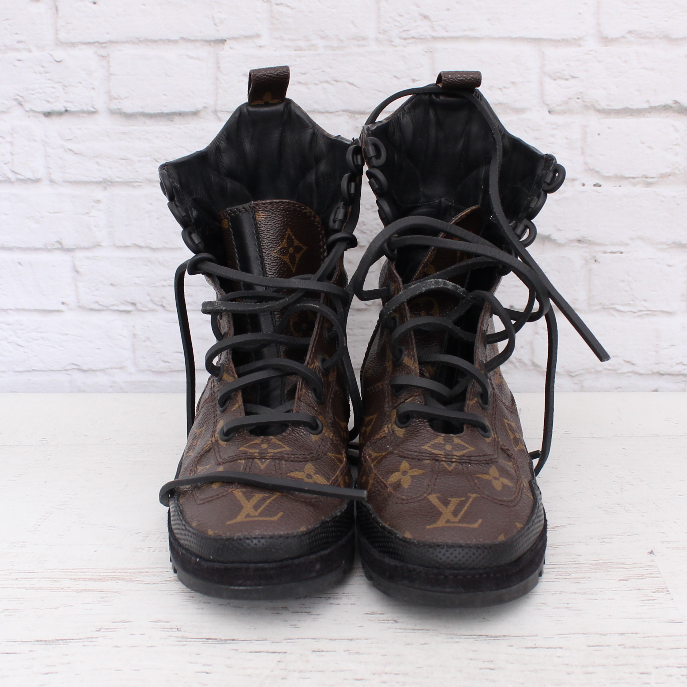 Louis Vuitton Lace-up Boots