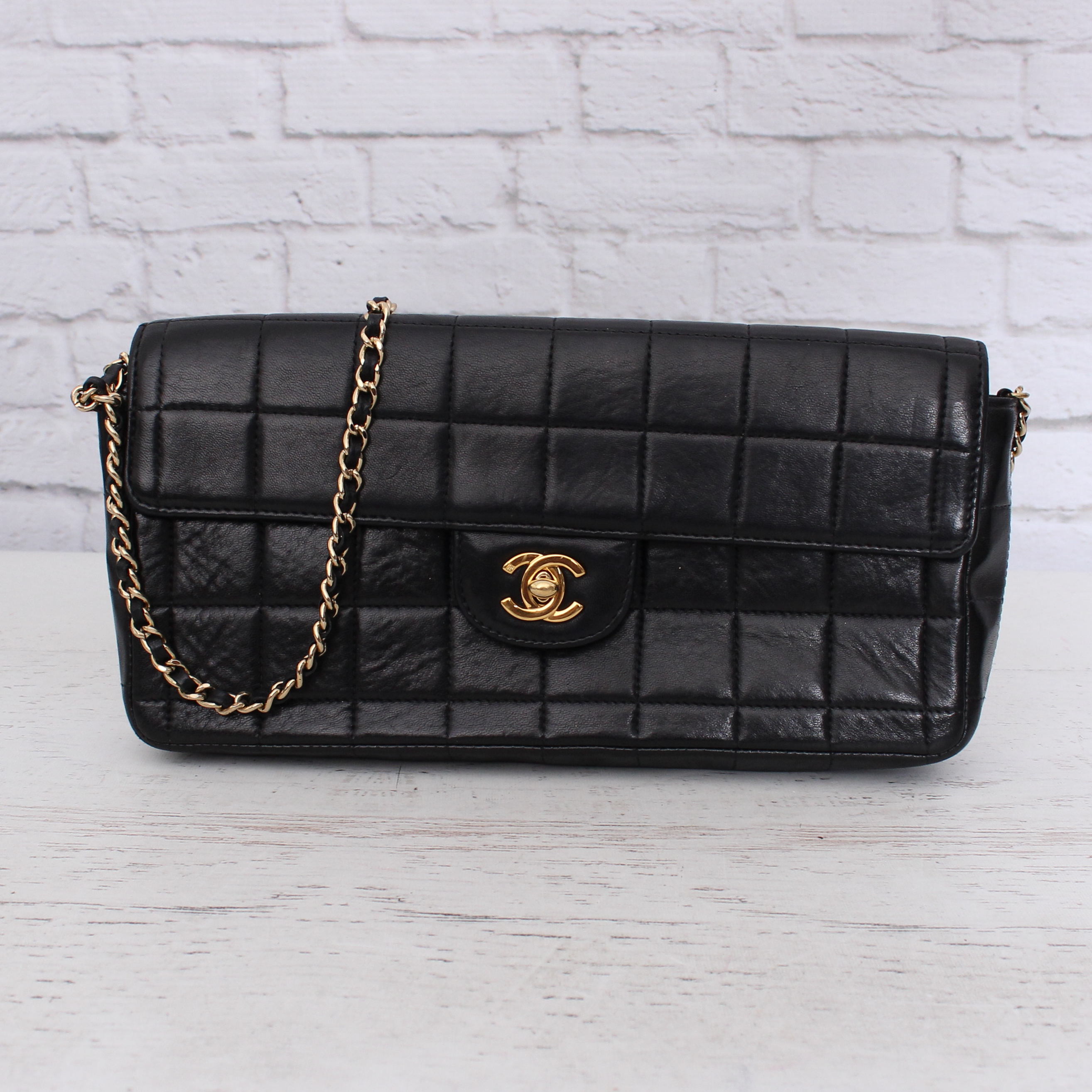 Chanel Chocolate Bar Shoulder Flap