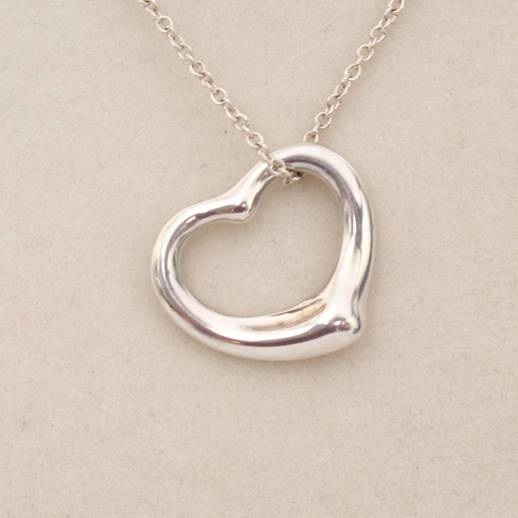 Tiffany & Co Open Heart Pendant