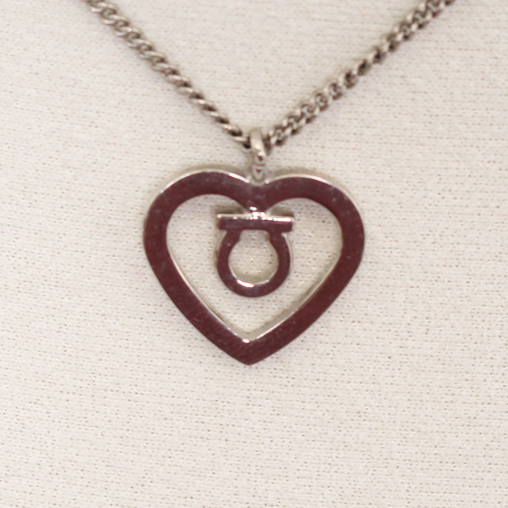 Ferragamo Heart Pendant