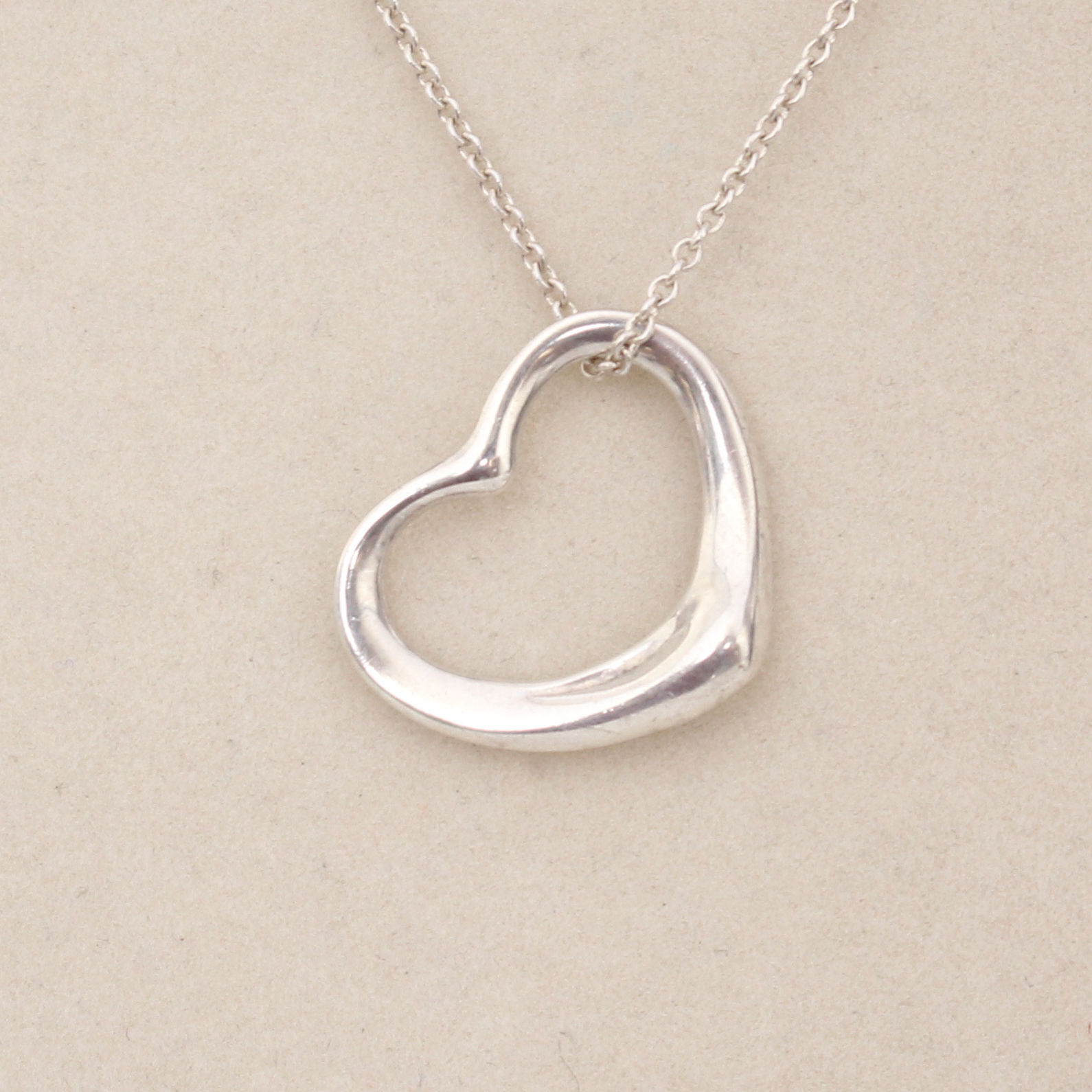 Tiffany & Co Open Heart Pendant