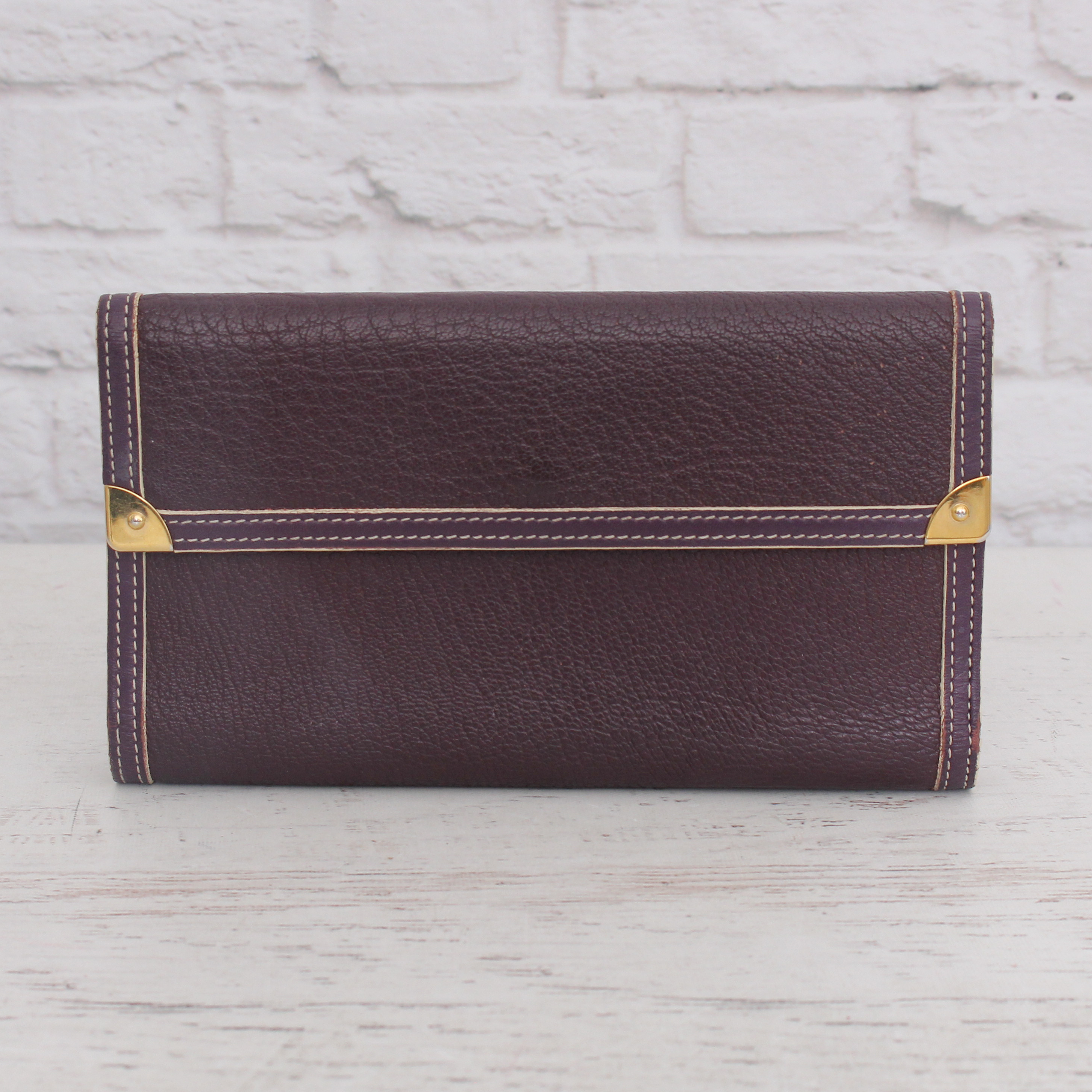 Louis Vuitton Grained Leather Long