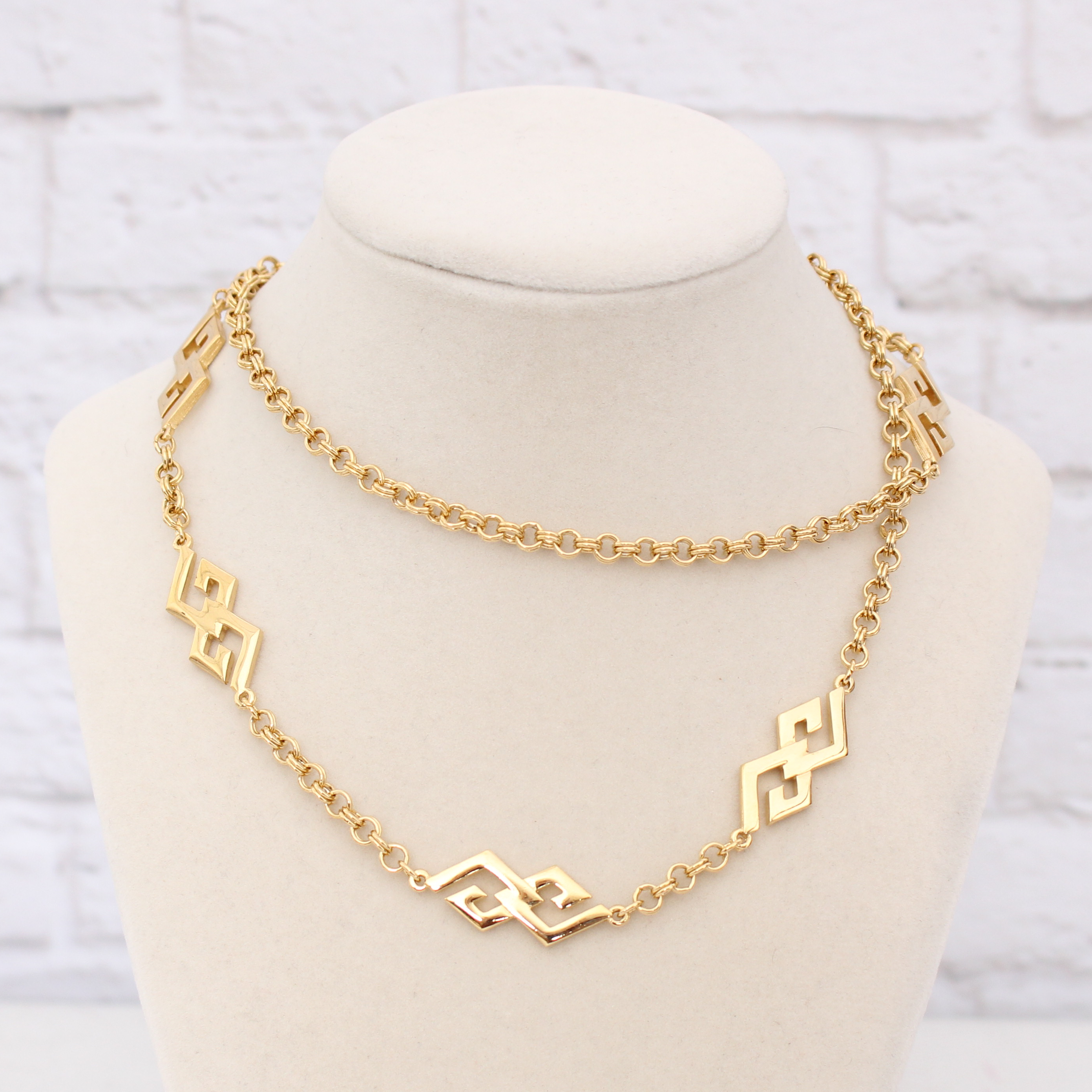 Givenchy Geometric Link Chain