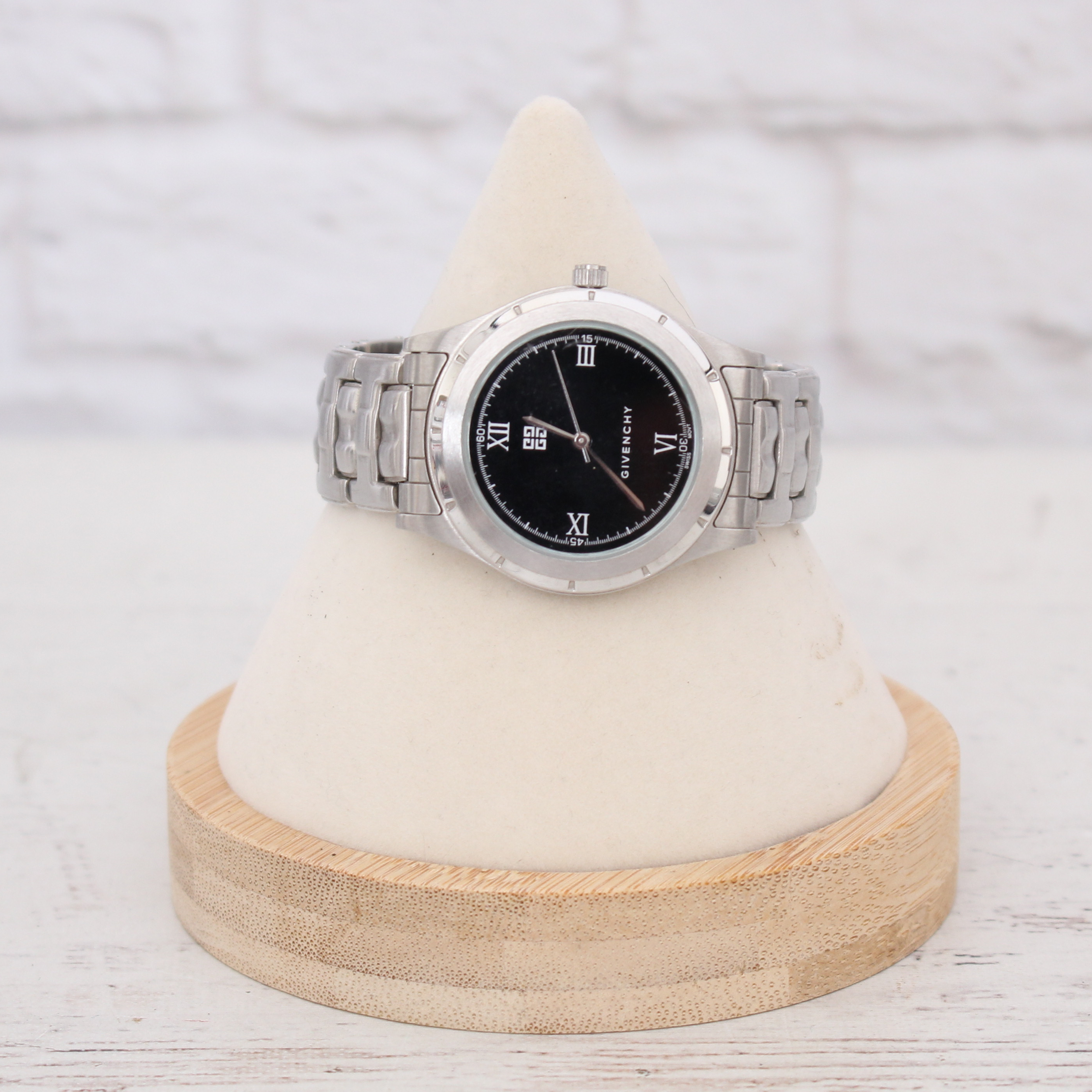 Givenchy Round Black Dial