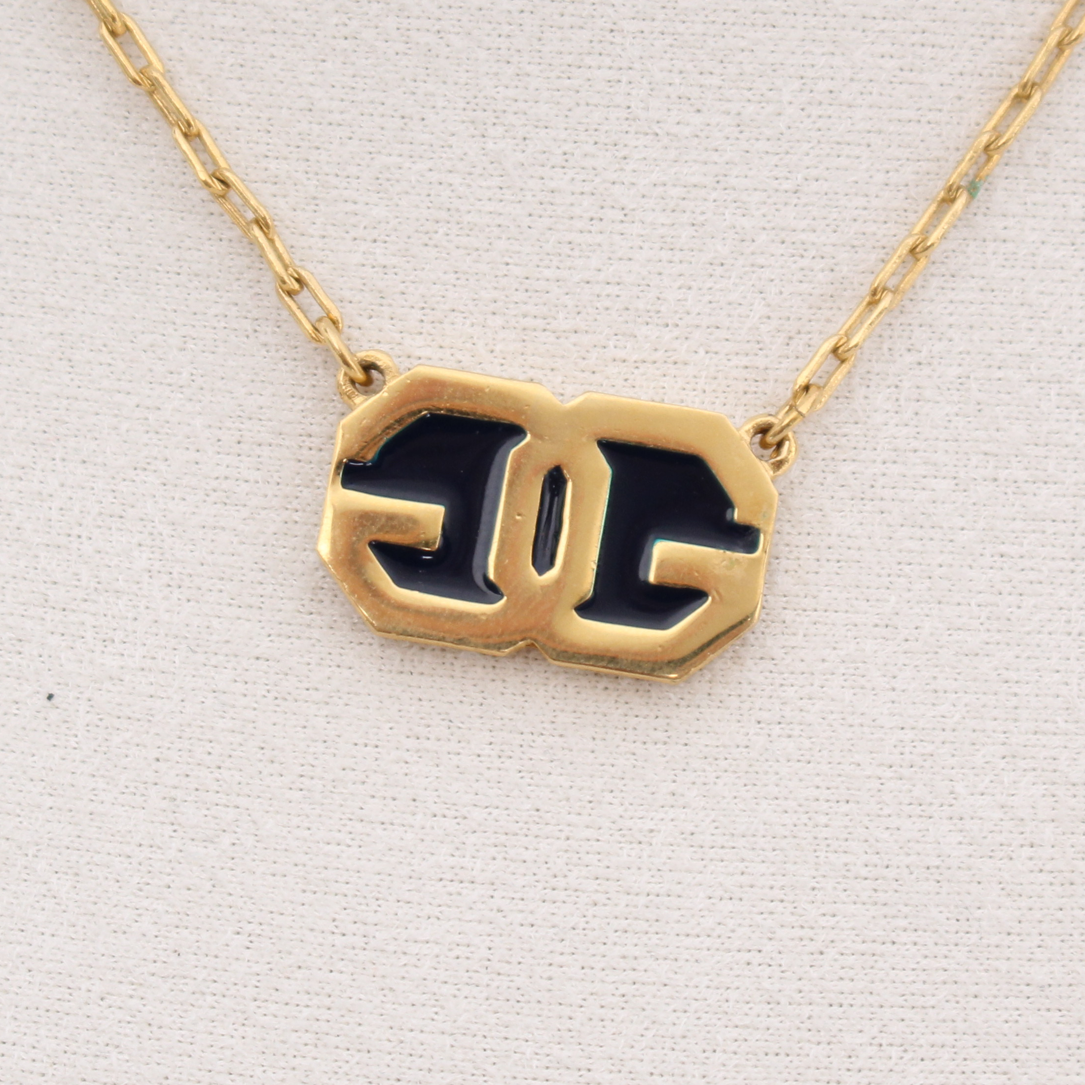 Givenchy G Logo Enamel Pendant