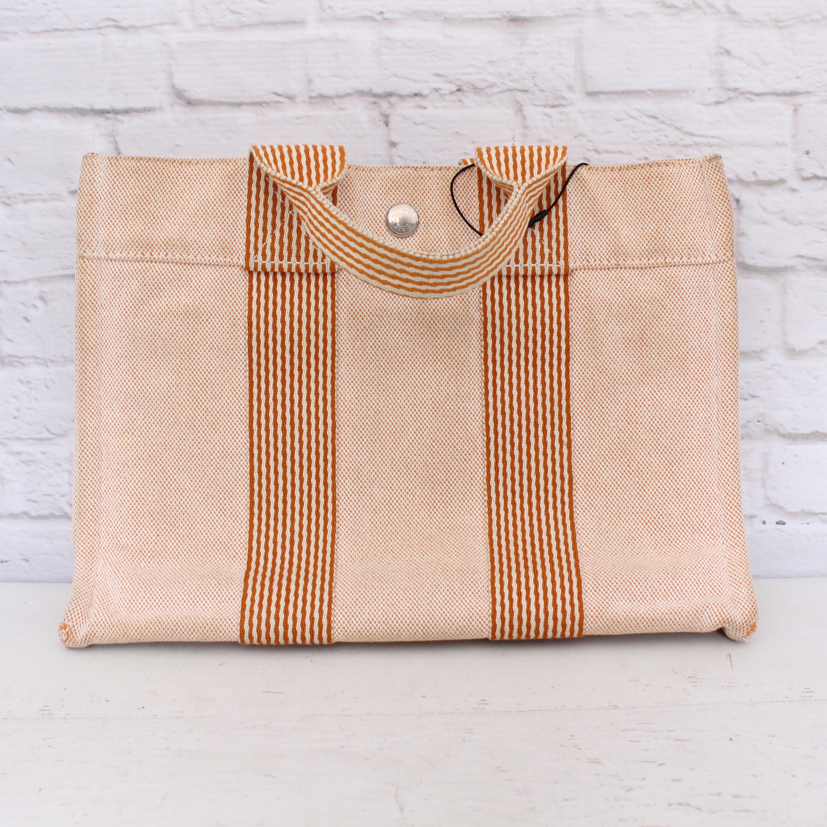 Hermes Fourre-Tout PM Canvas Tote