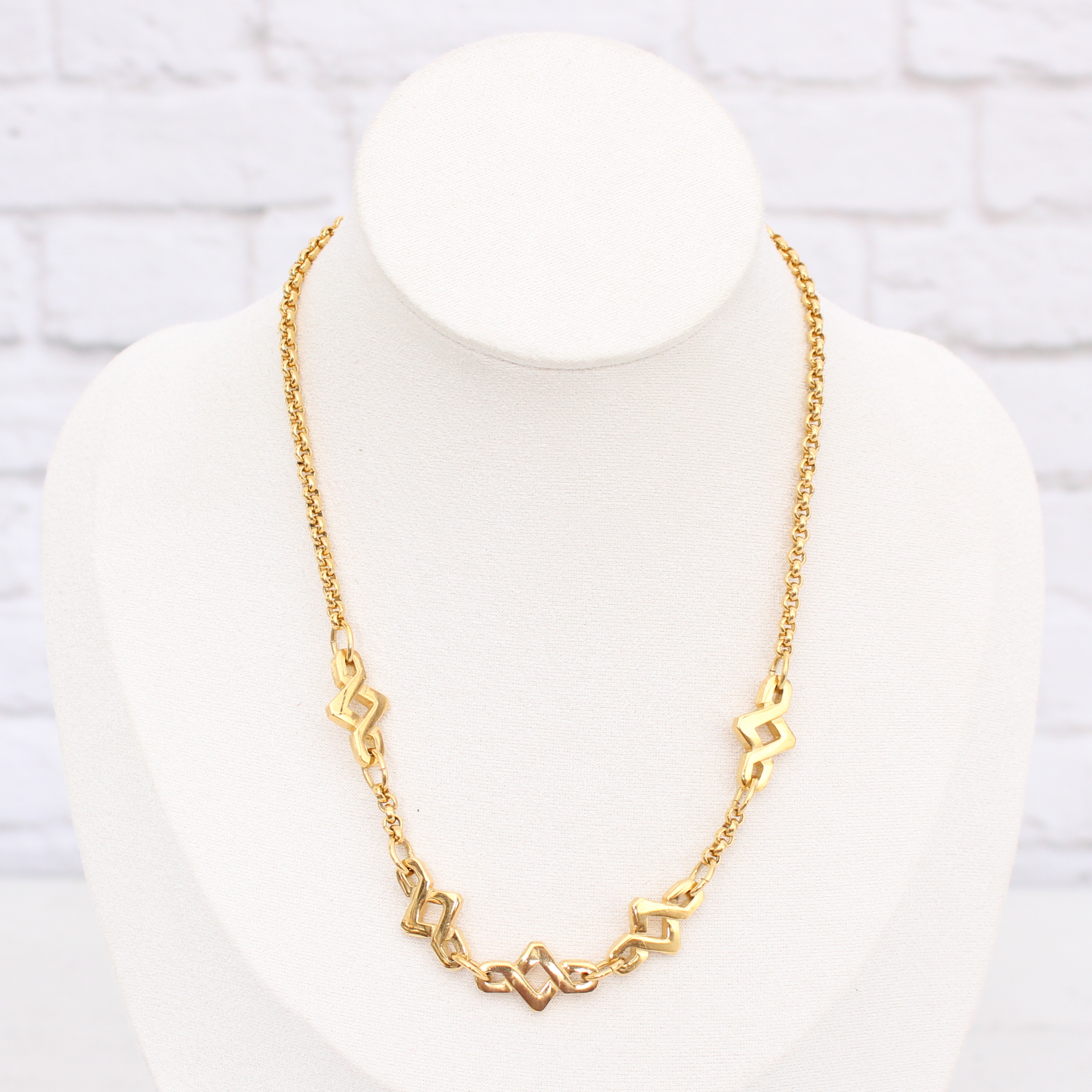 Givenchy Geometric Link Chain
