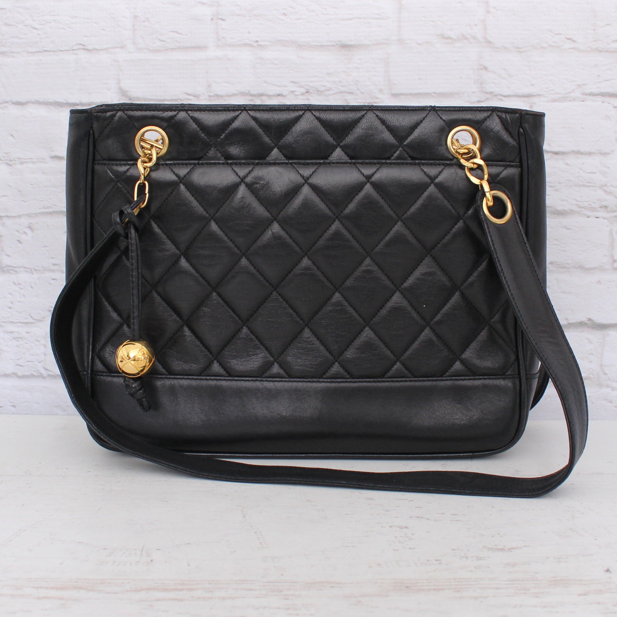 Chanel Quilted Chain Tote