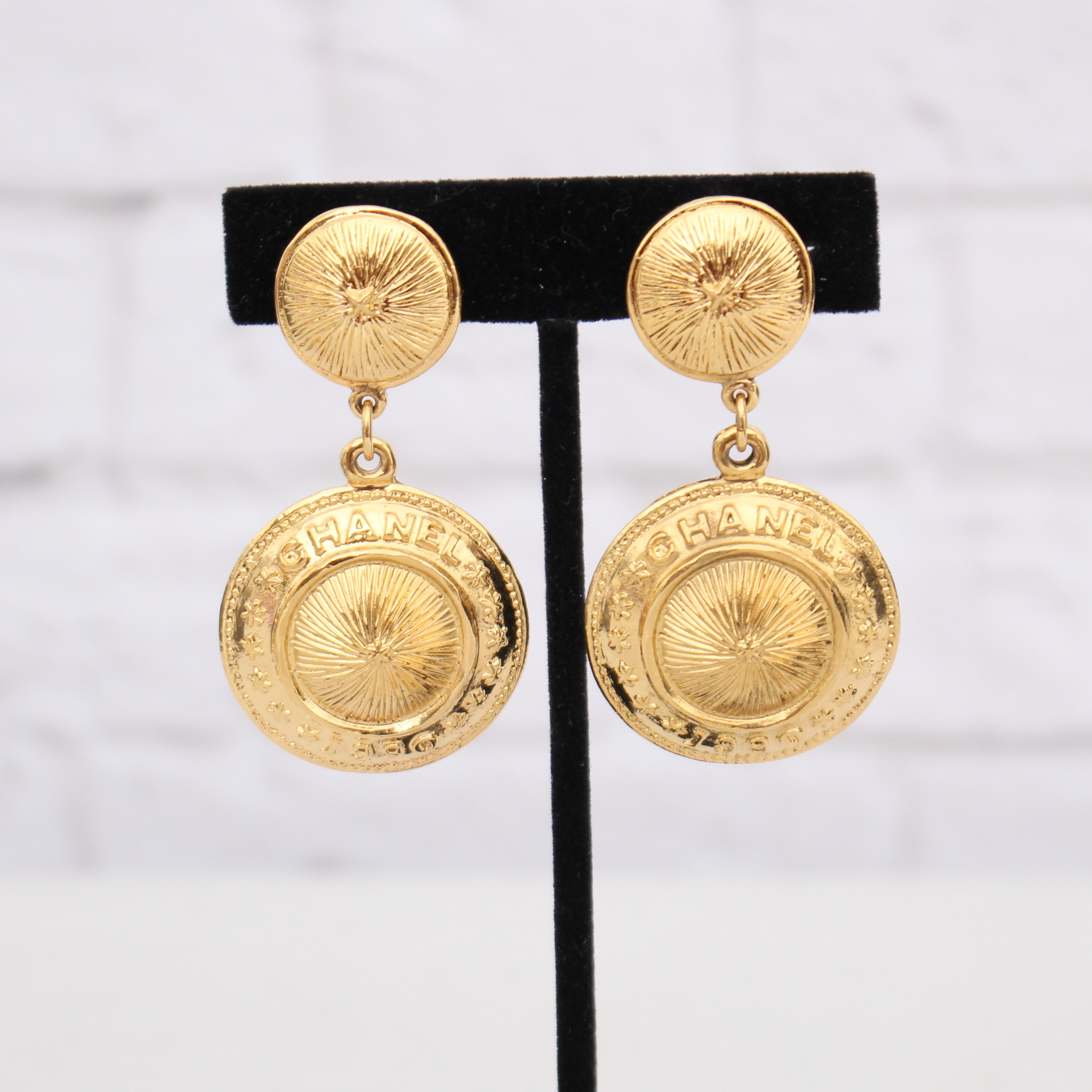 Chanel Coin Medallion Dangle