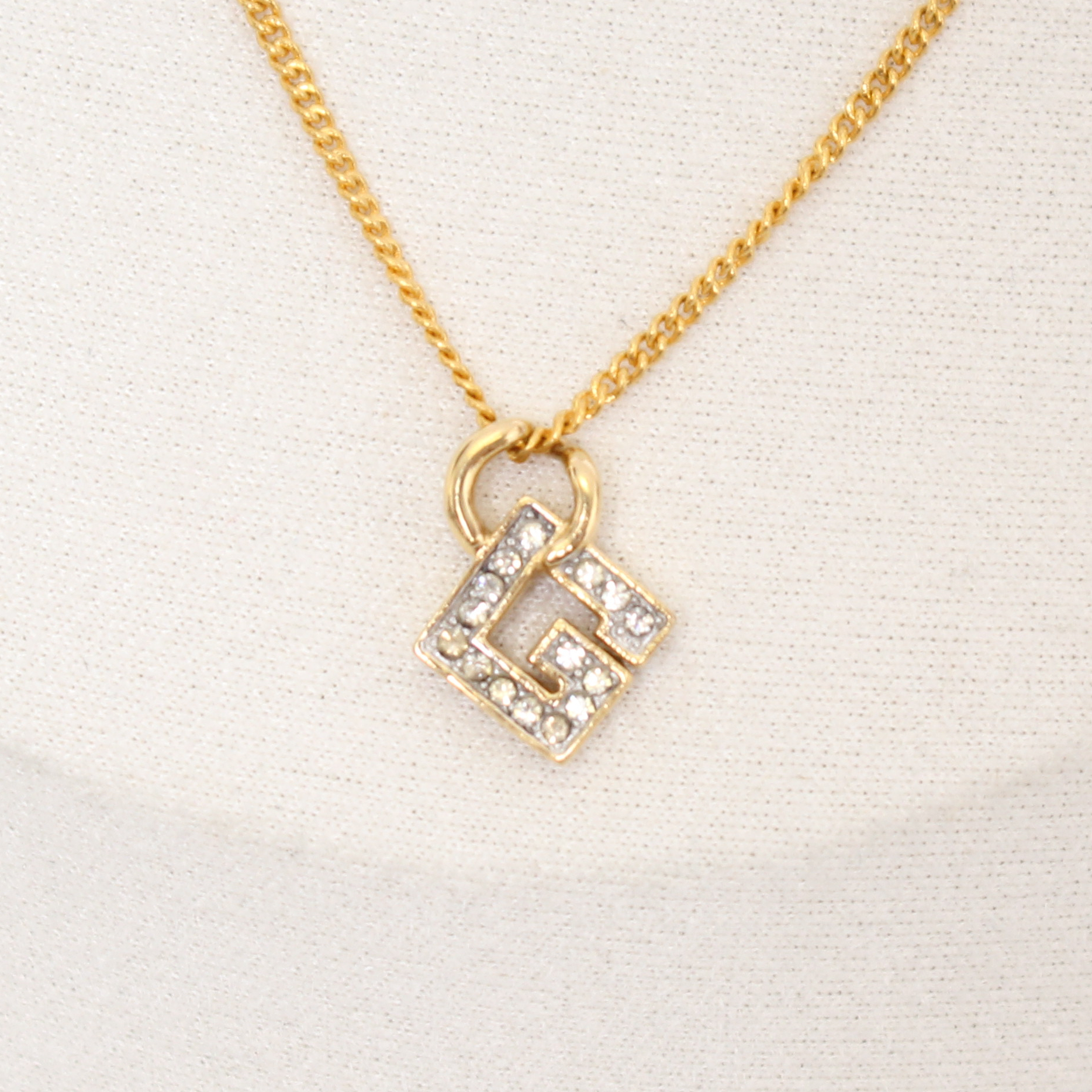 Givenchy G Logo Square Chain