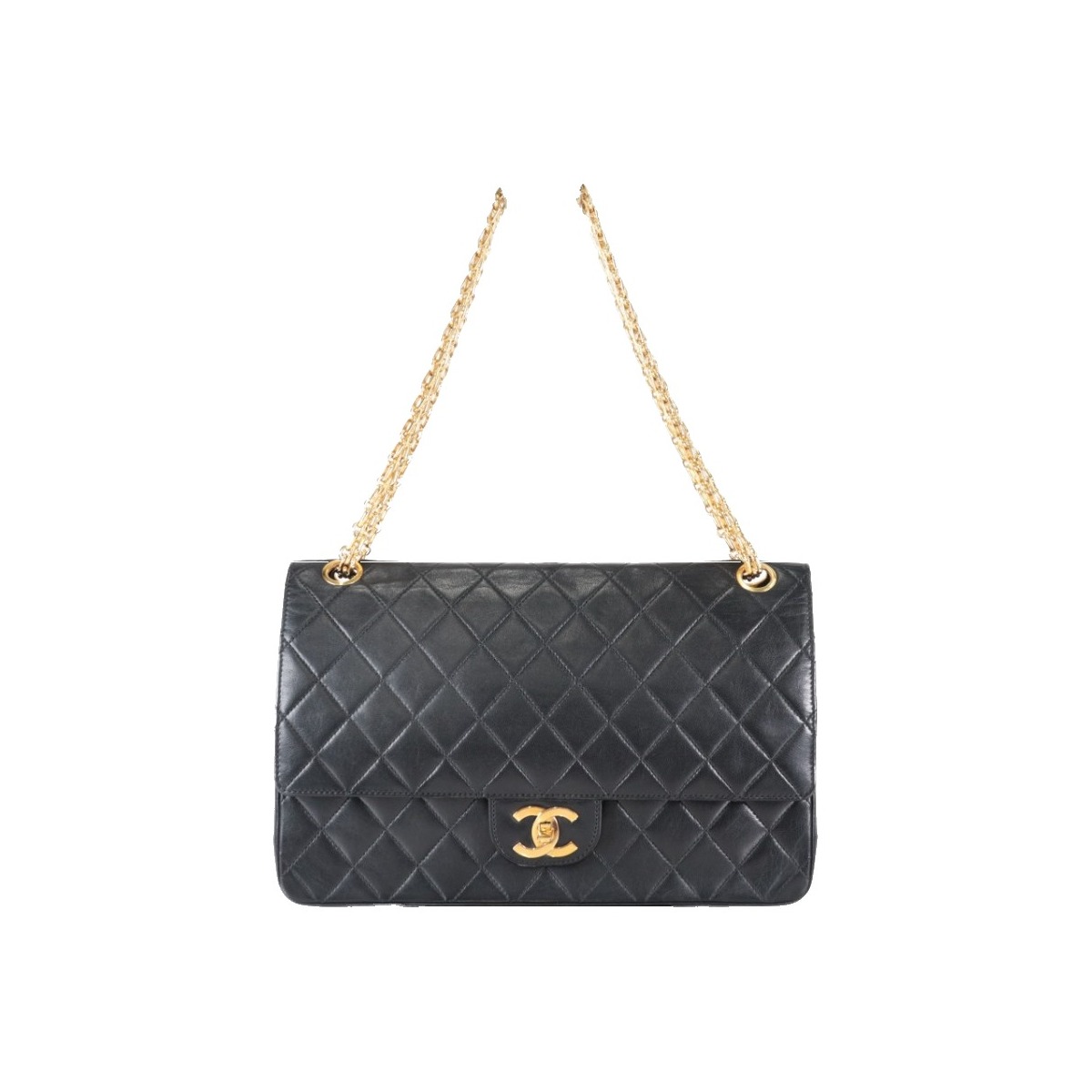 Chanel W-Flap Lambskin 2.55 Chain Shoulder