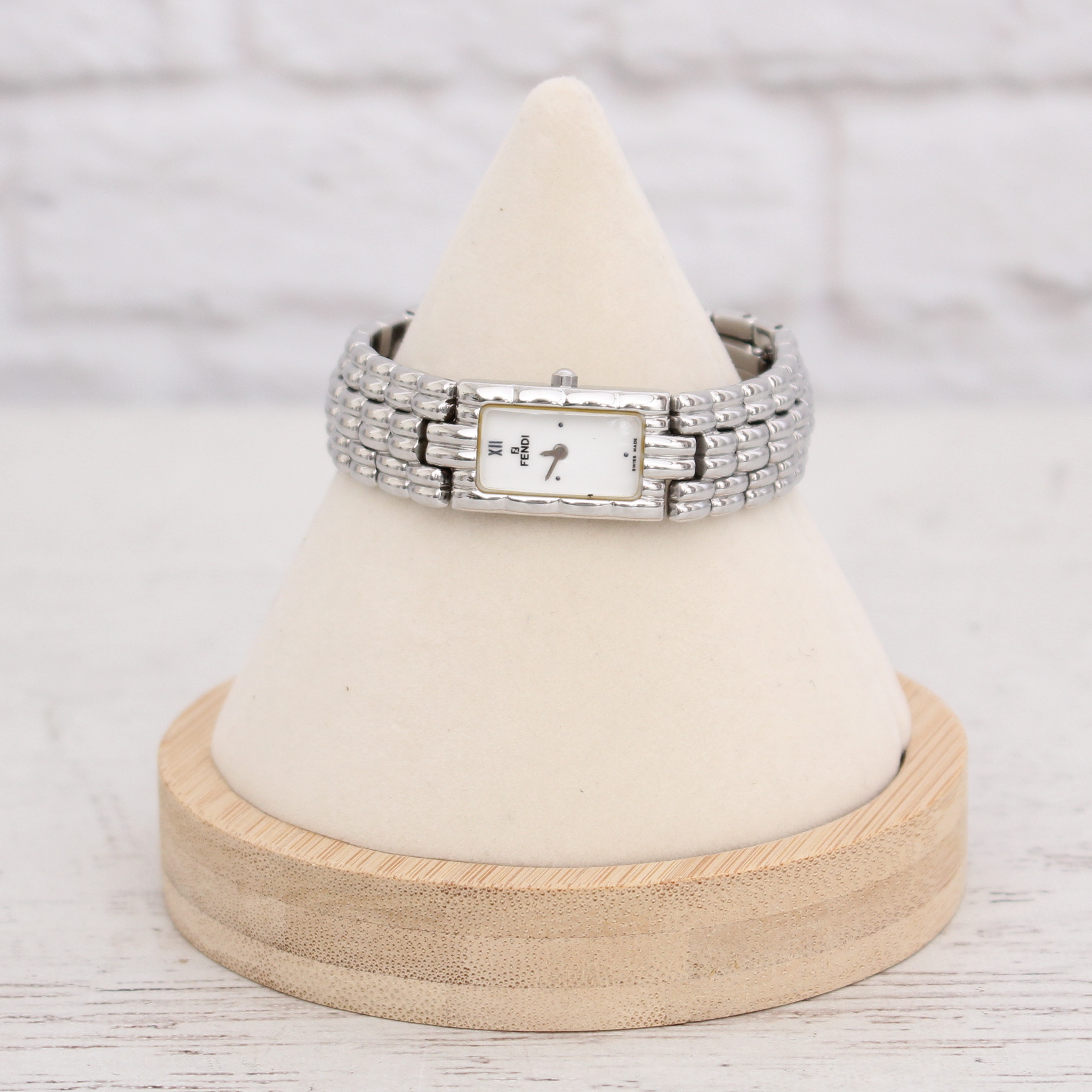 Fendi Domed Bracelet Rectangular
