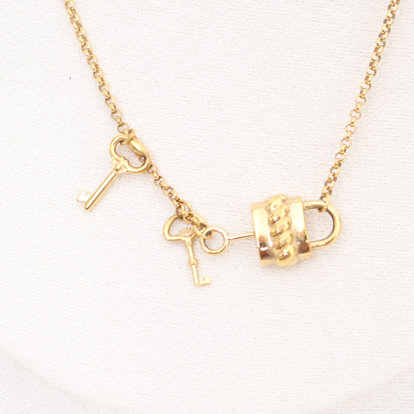 Chloe Lock and Key Charm