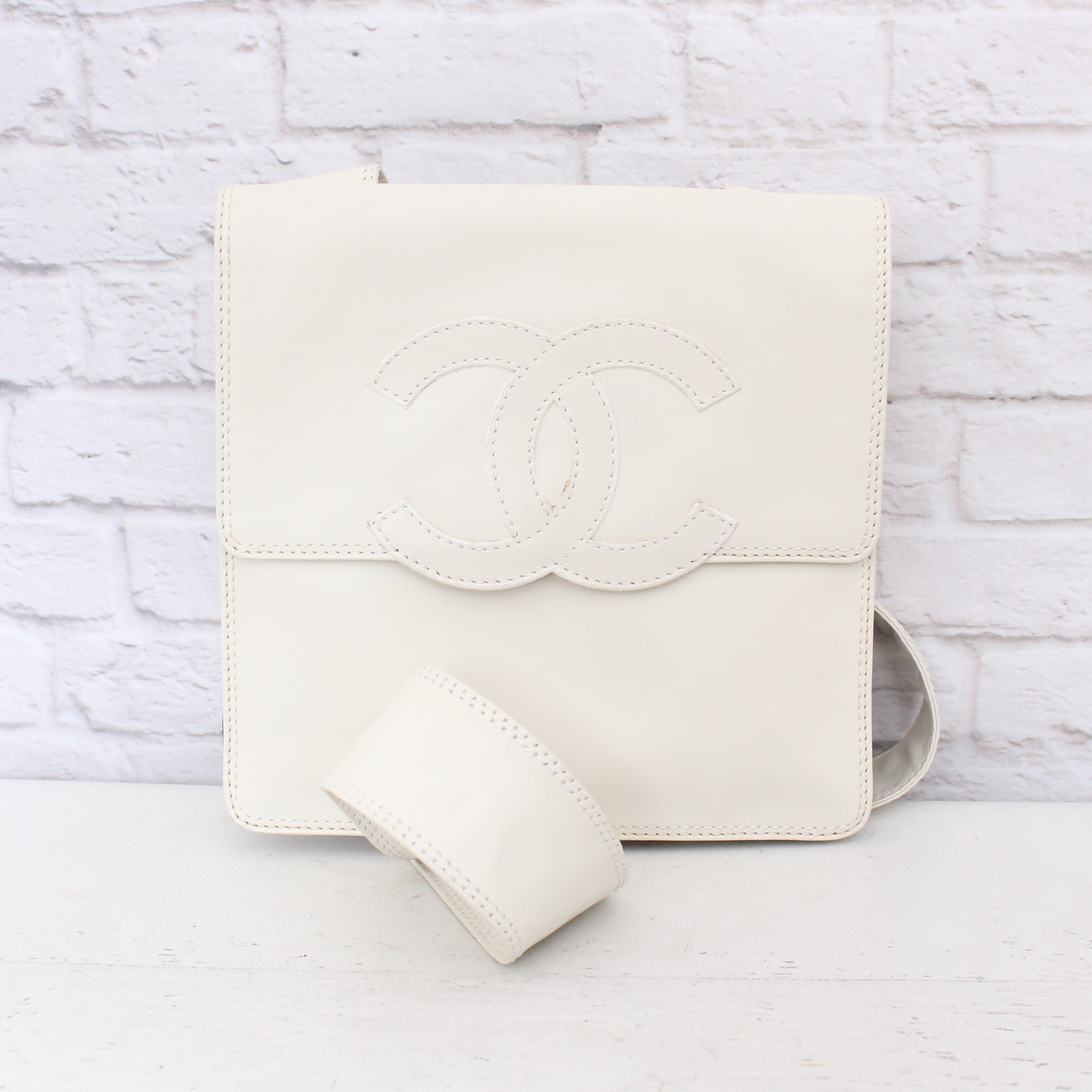Chanel CC Lambskin Shoulder