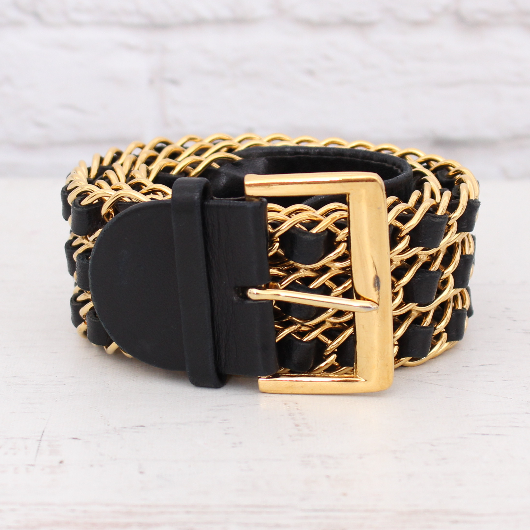 Chanel Chain Leather