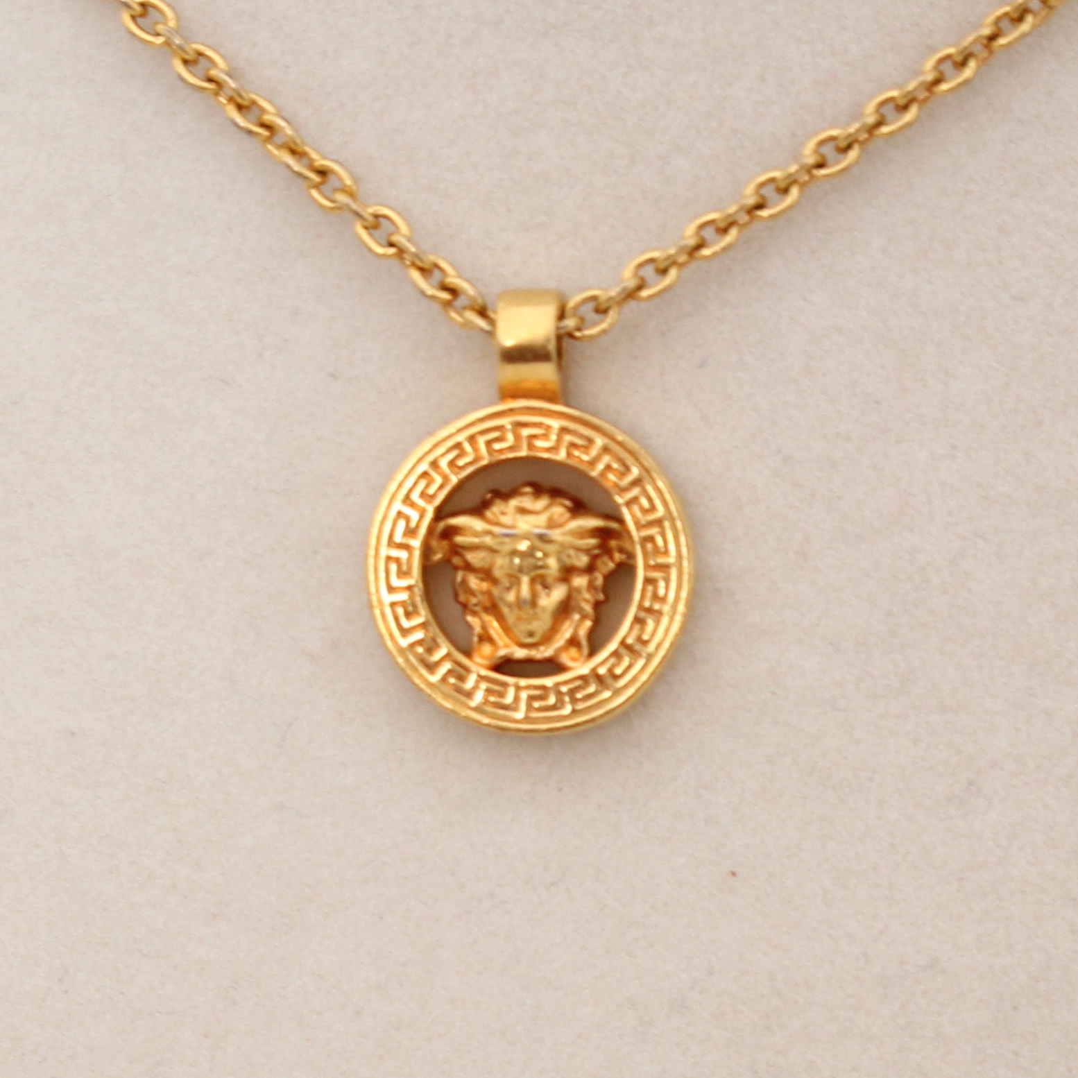 Versace Medusa Medallion Pendant