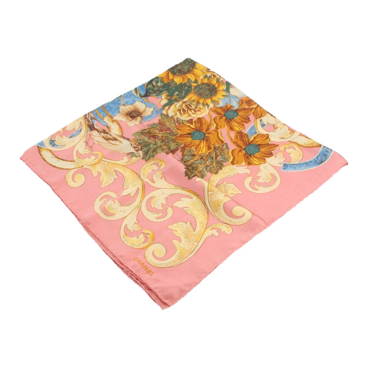Chanel Sunflower Floral Pattern