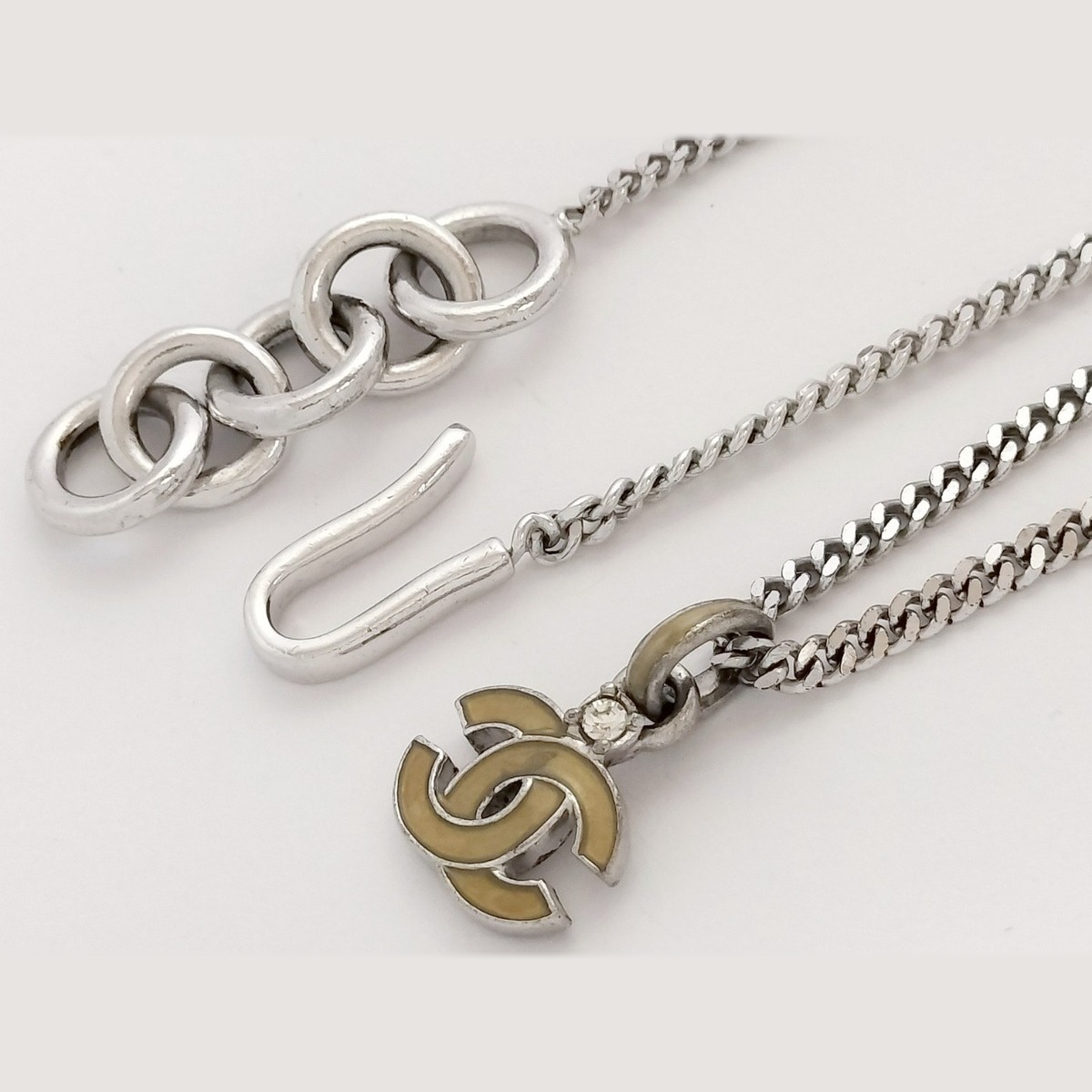 Chanel Pinwheel Enamel CC