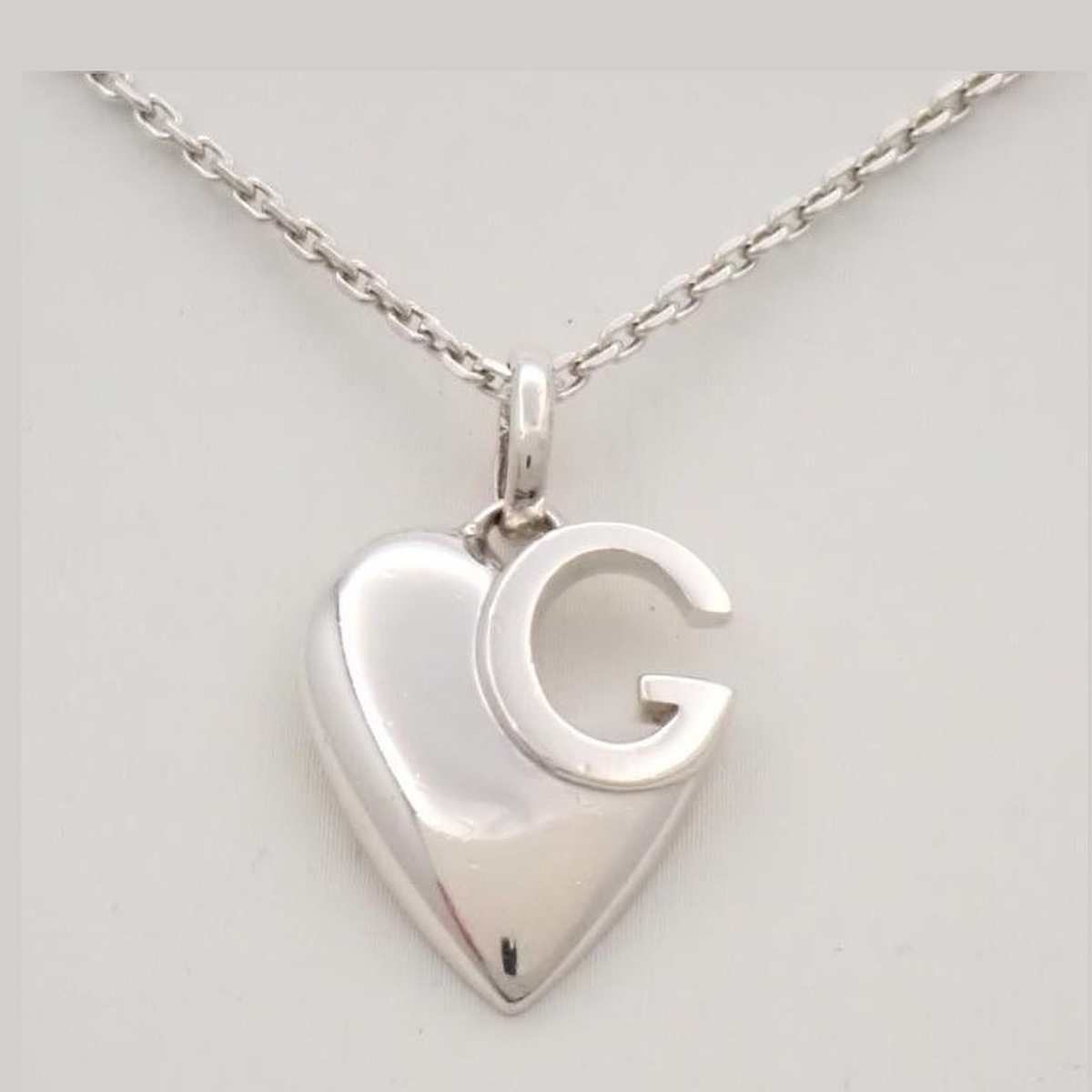 Gucci Heart Logo Pendant