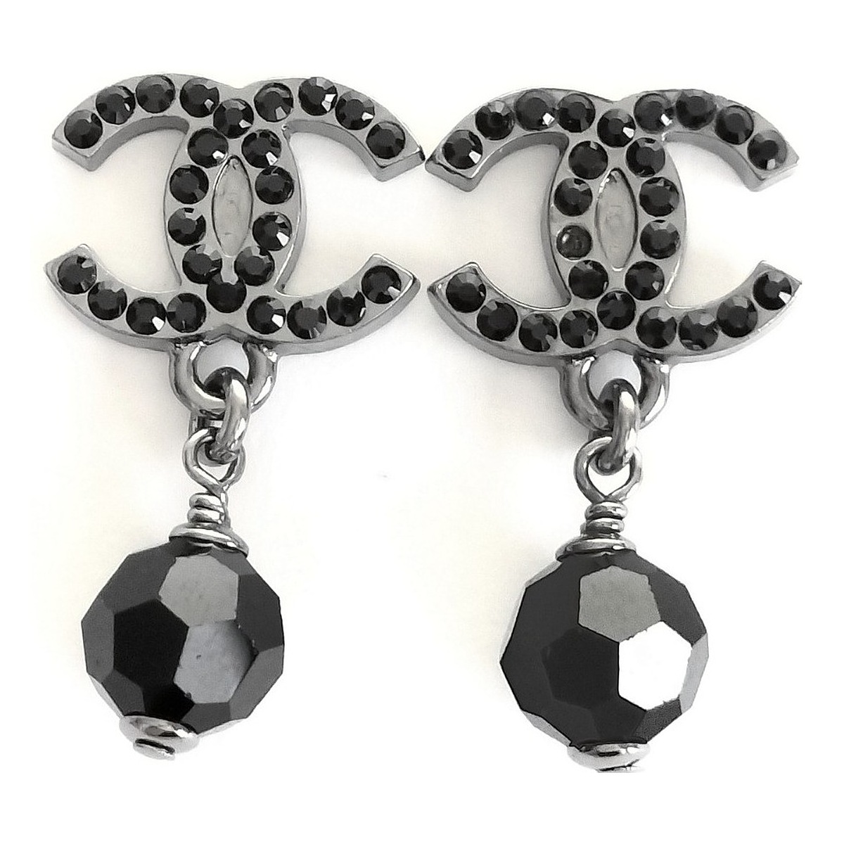 Chanel CC Rhinestone Drop