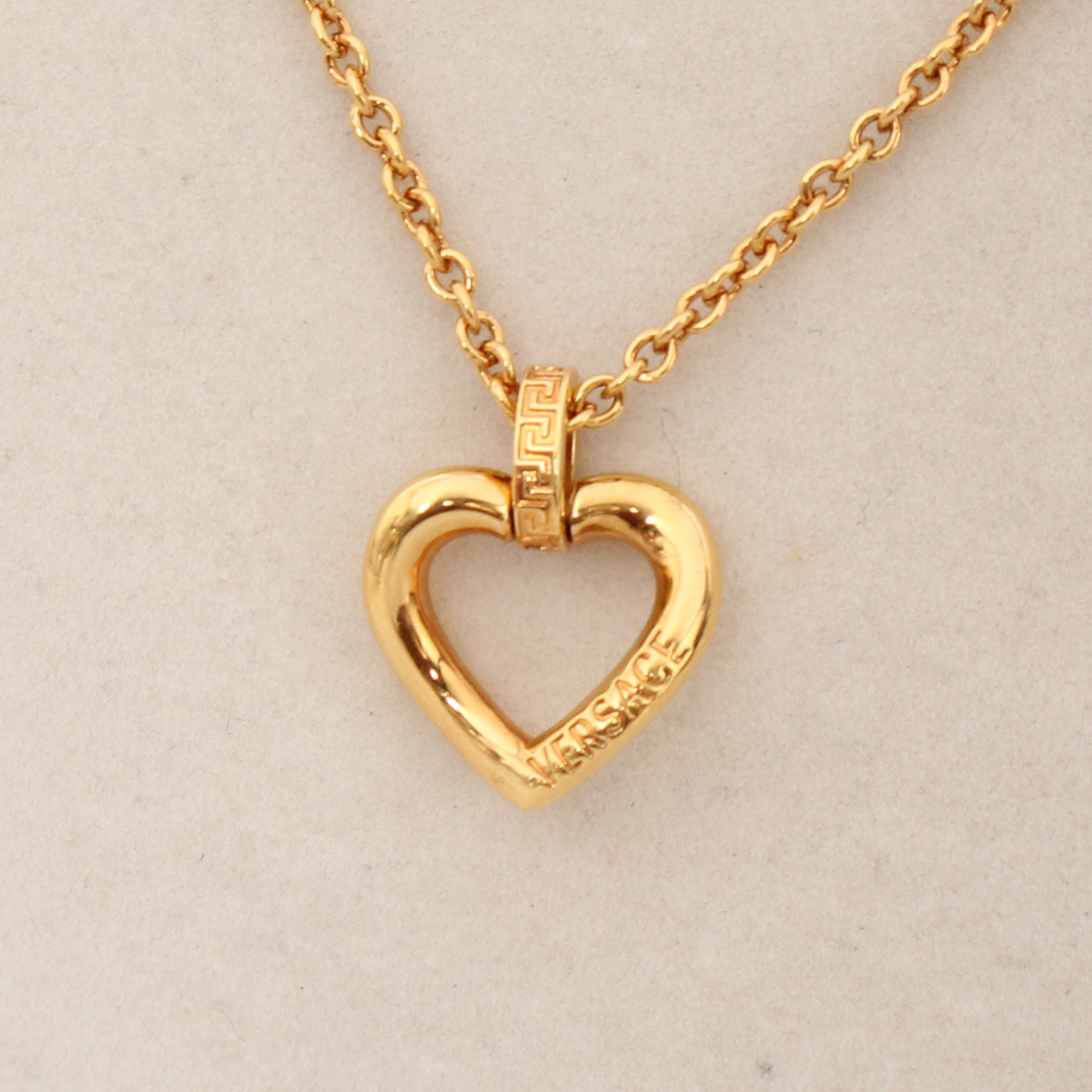 Versace Medusa Open Heart Pendant