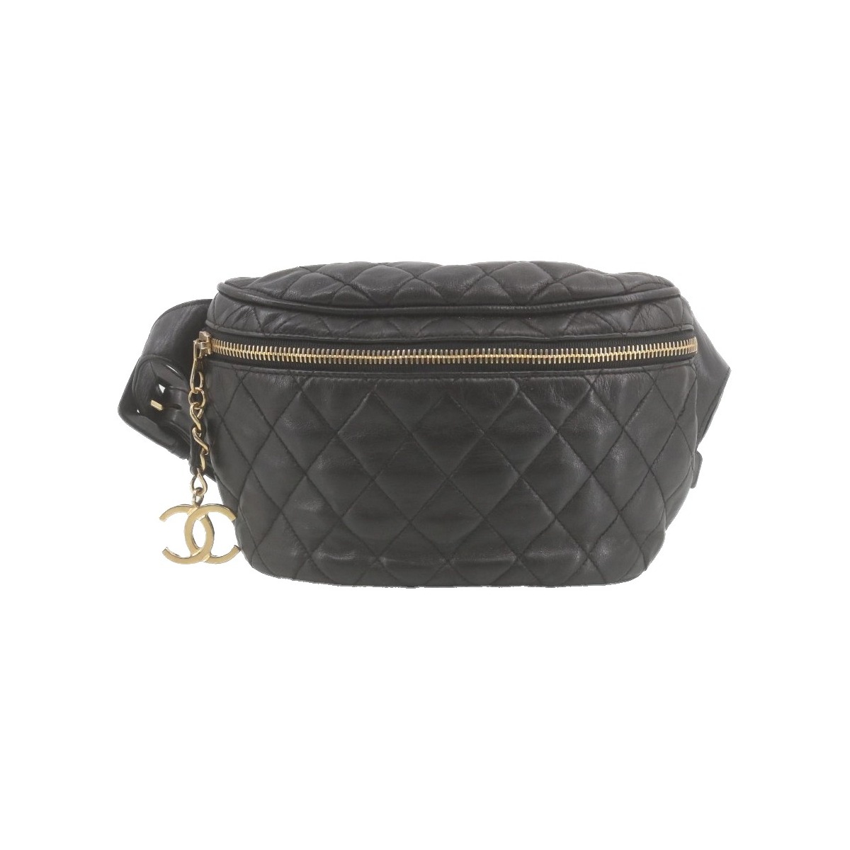 Chanel Quilted Lambskin Bag with CC Charm