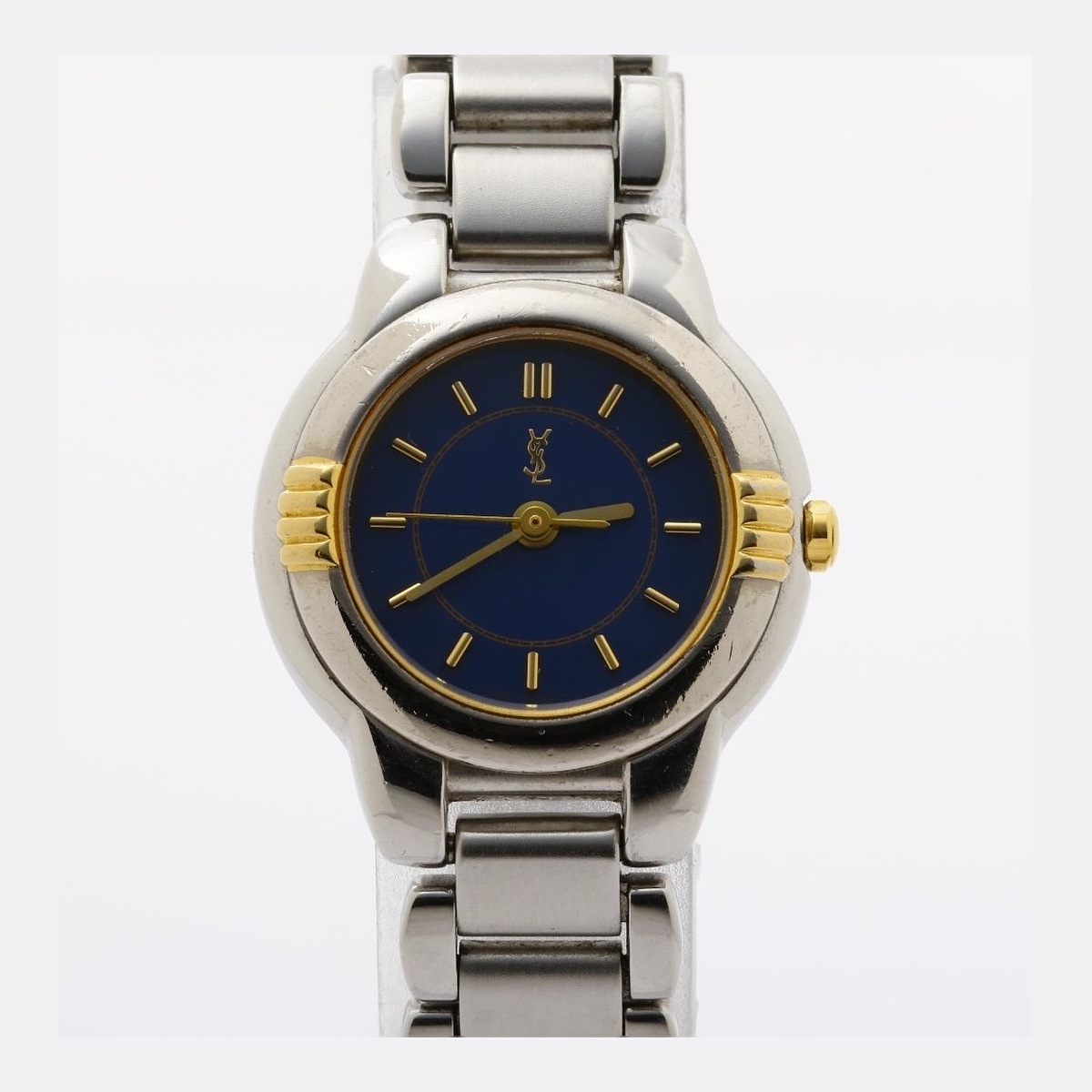 Saint Laurent Two-Tone Blue Dial