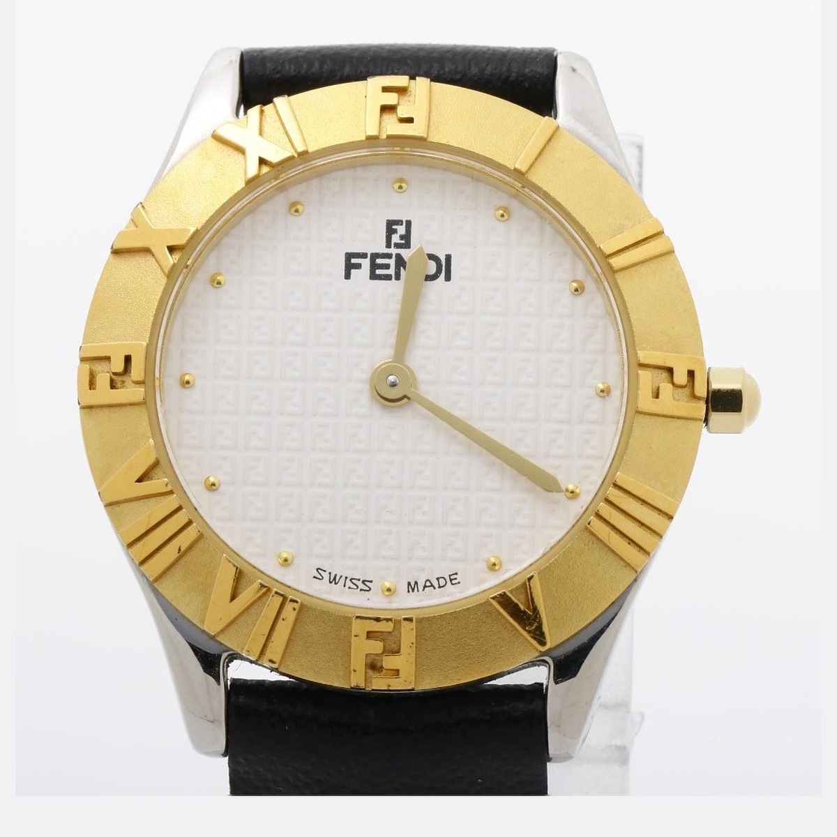 Fendi Round Logo Bezel