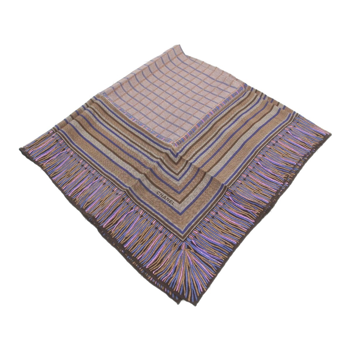 Chanel Fringed Striped