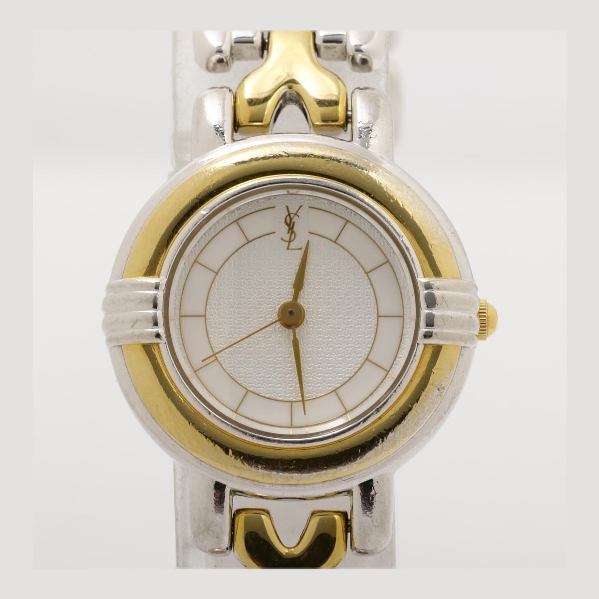 Saint Laurent Two-Tone Bracelet