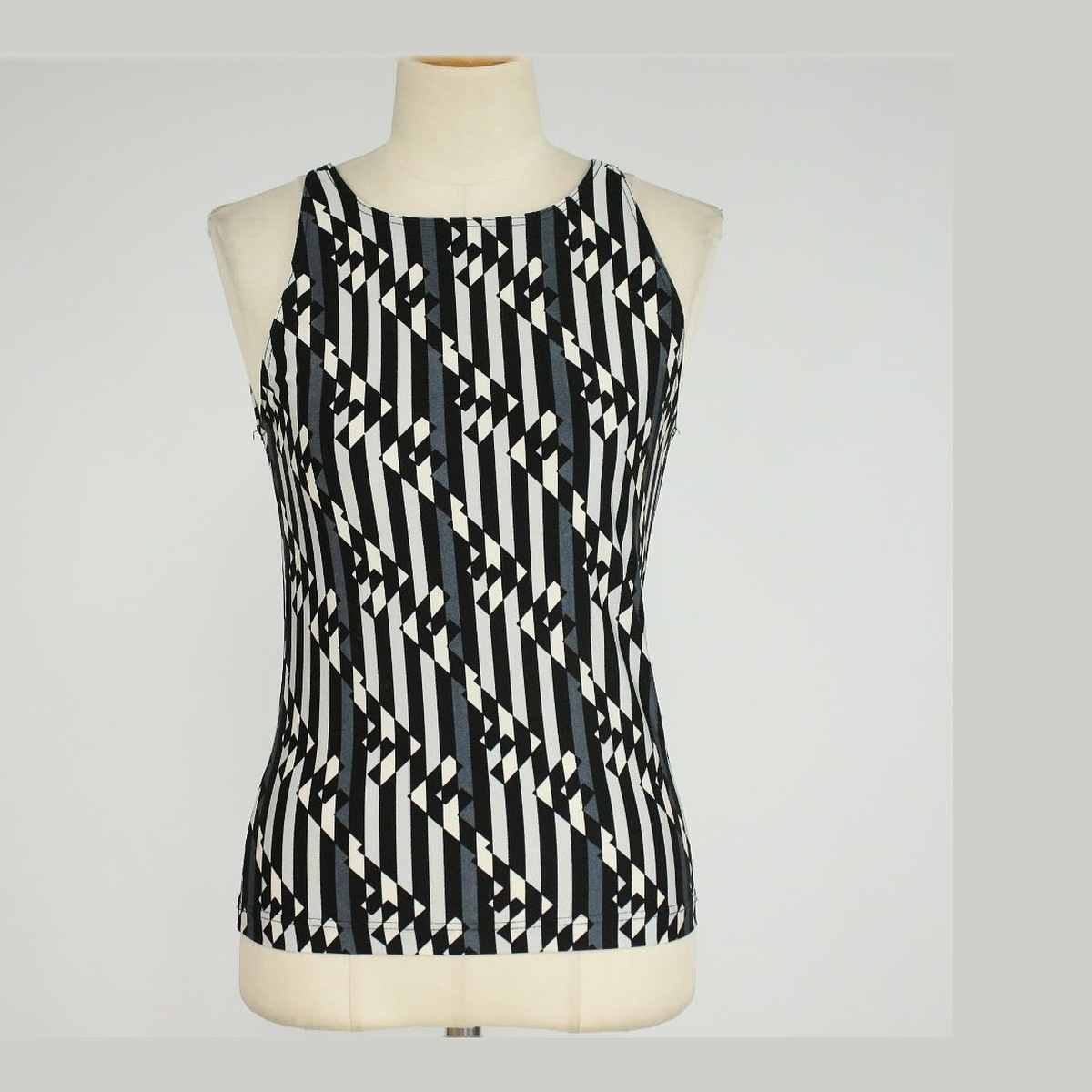Fendi Geometric Pattern Tank