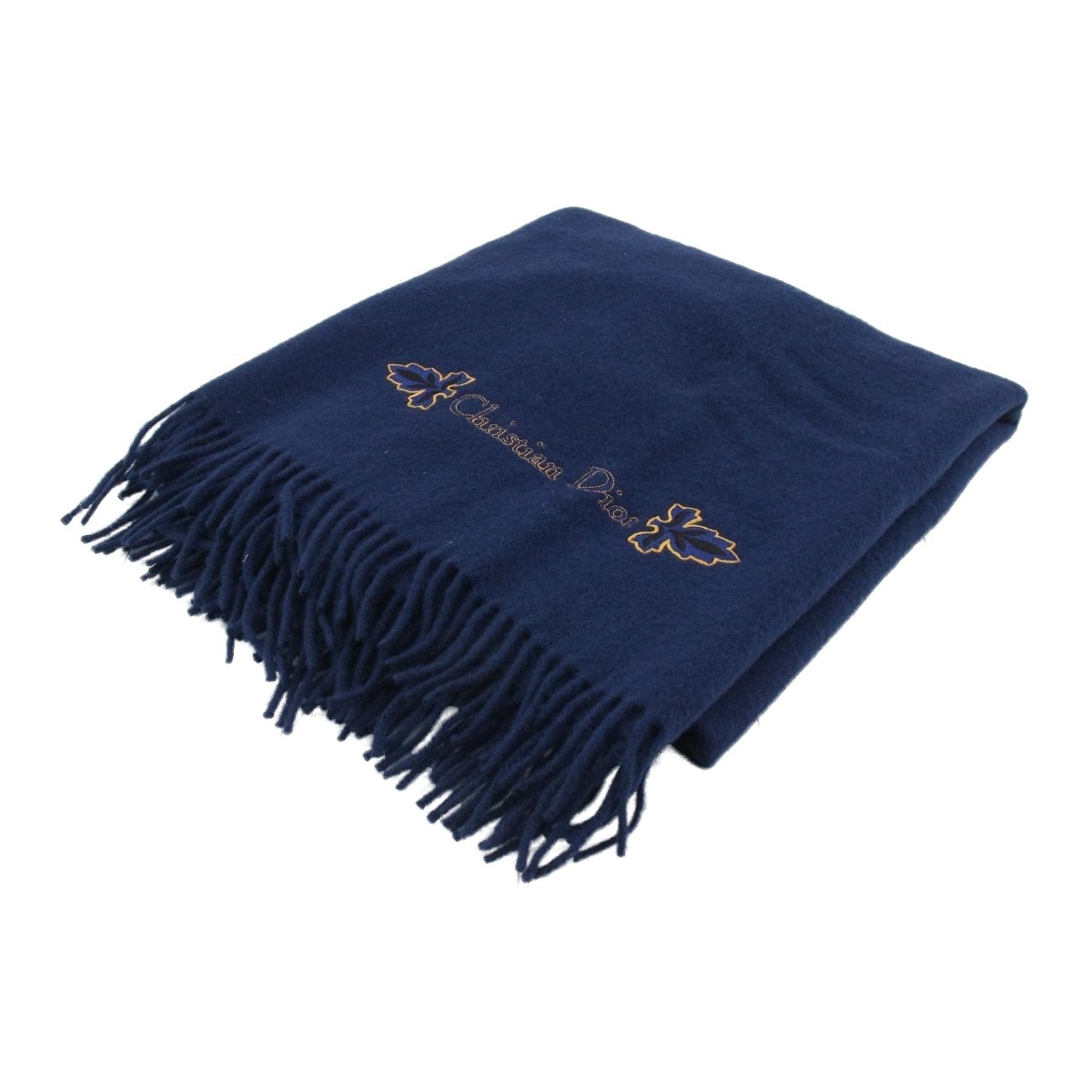 Dior Logo Fringed Stole