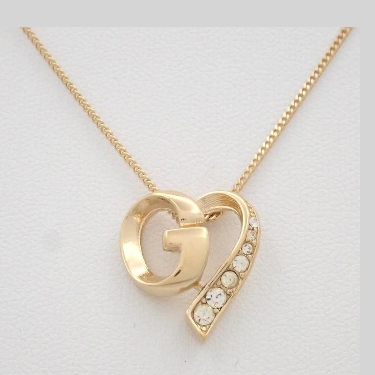 Givenchy G Logo Rhinestone Chain
