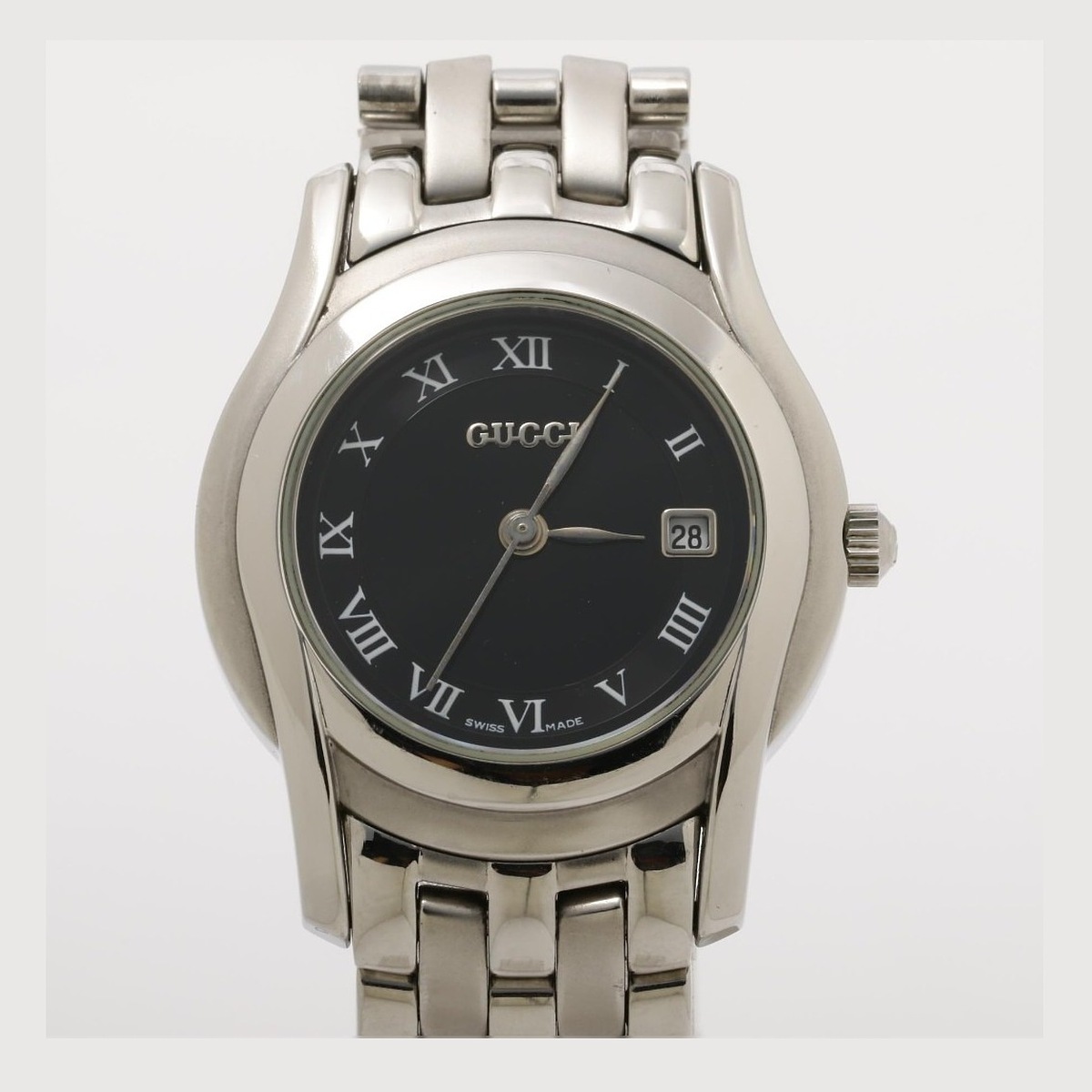 Gucci Round Black Dial