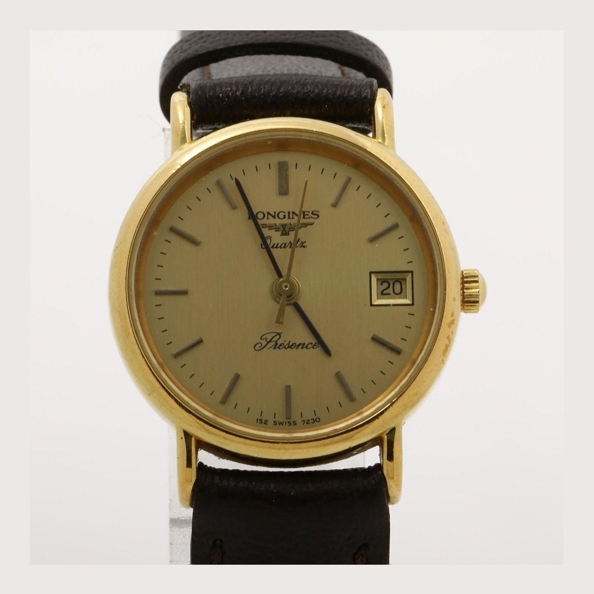 Longines Round Gold Dial