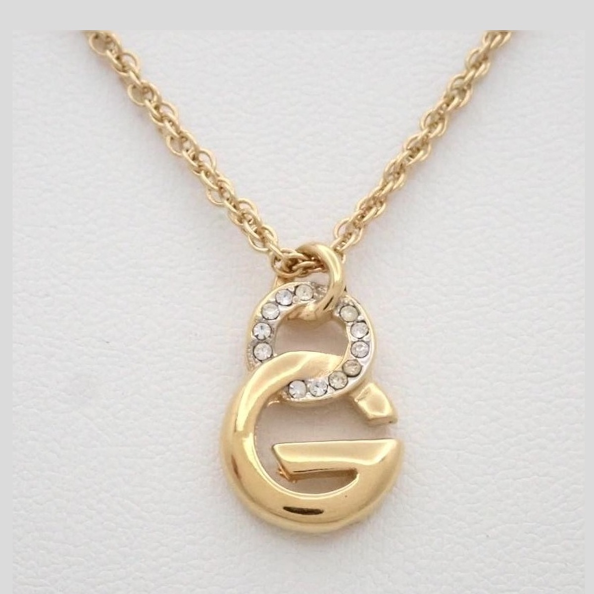 Givenchy Crystal Top G Pendant