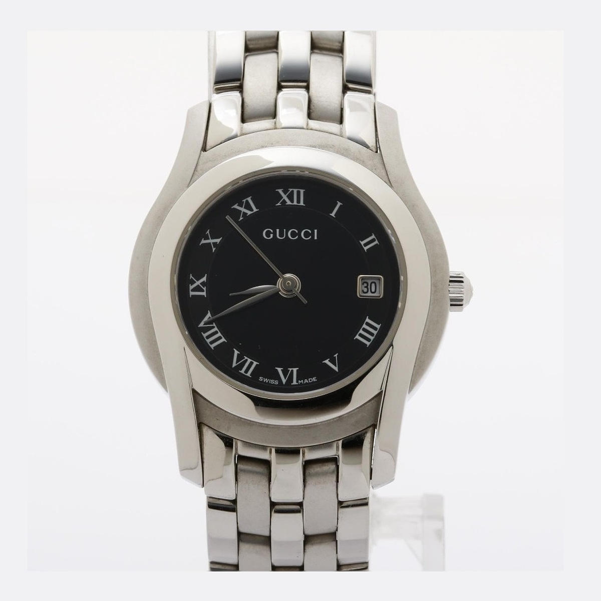 Gucci Round Black Dial