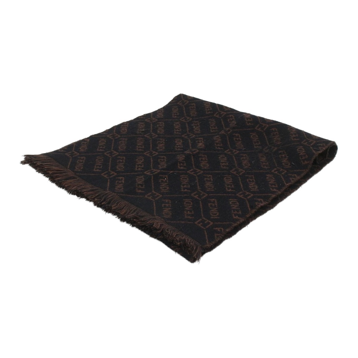 Fendi Logo Lattice Print