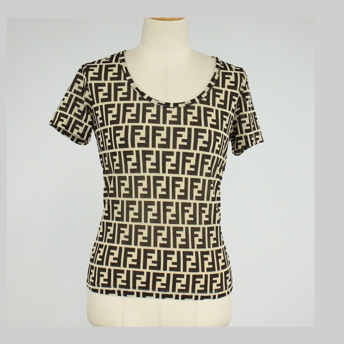 Fendi Zucca Short Sleeve T-Shirt