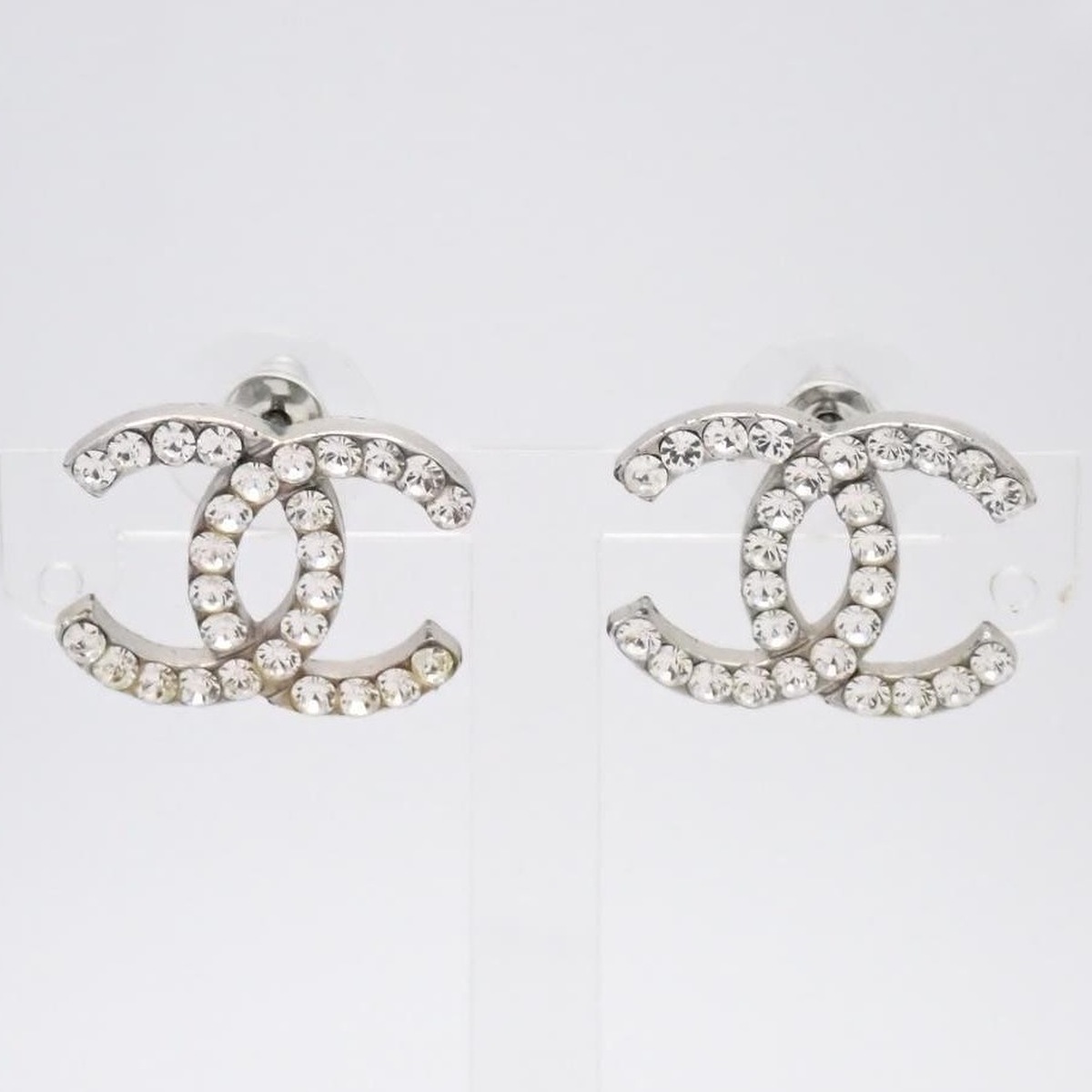 Chanel Crystal Pave CC