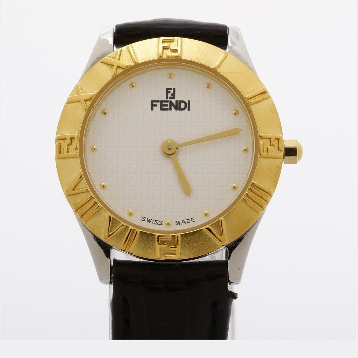 Fendi Round White Dial