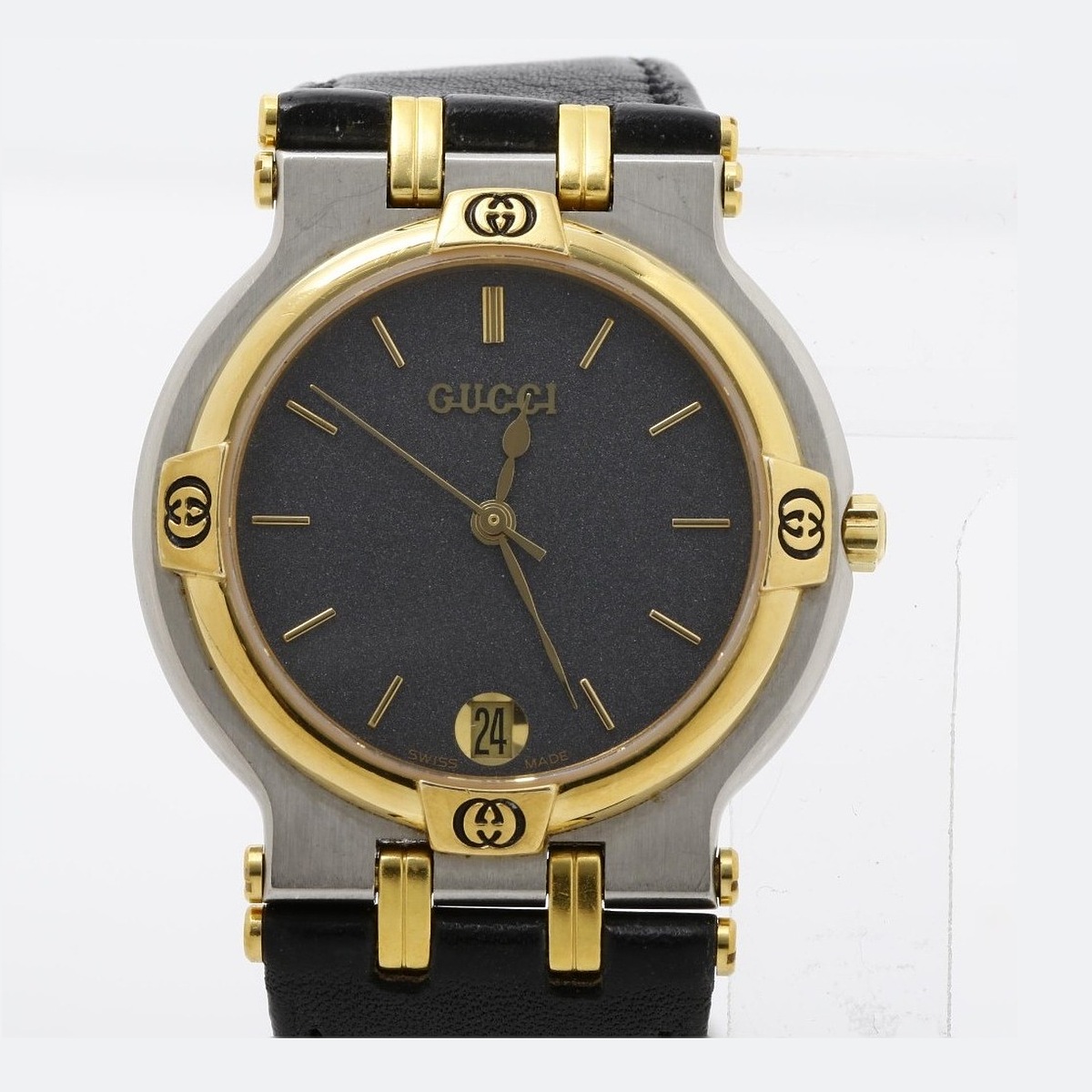 Gucci Black Dial Date
